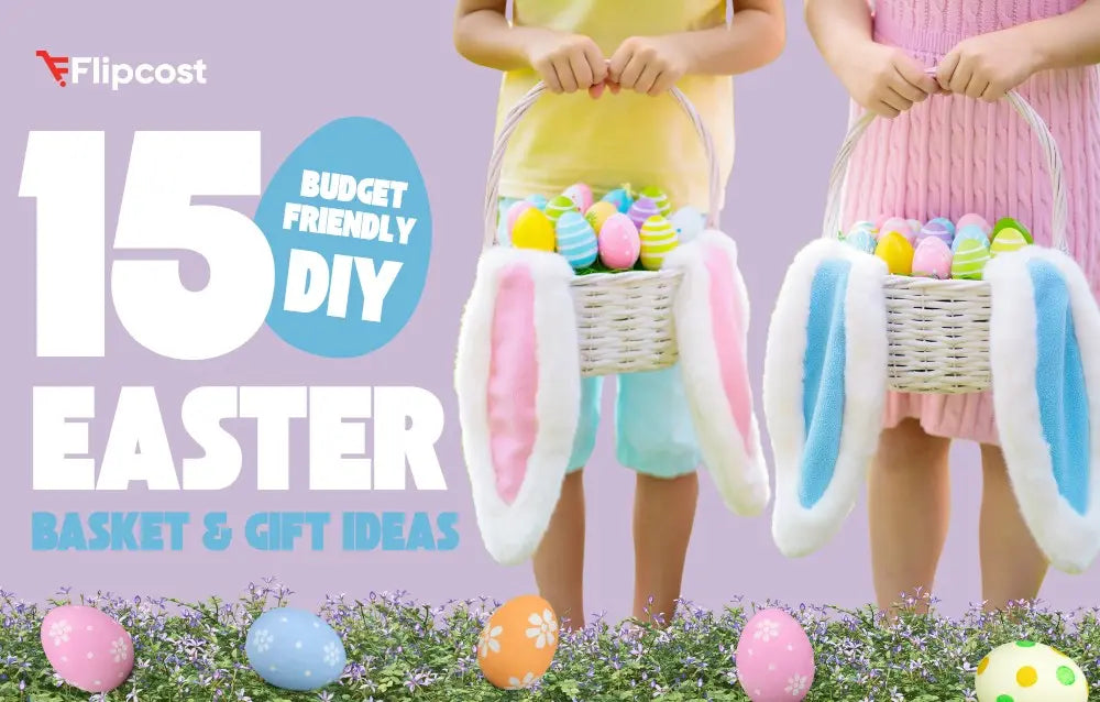 Kids with easter baskets, DIY easter basket ideas