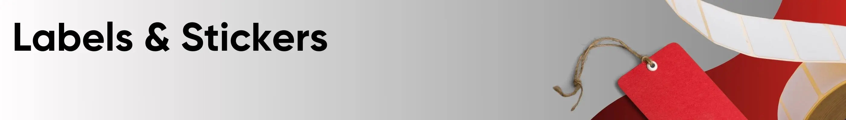 Assorted labels and stickers in various sizes, colors, and designs. | Flipcost.com