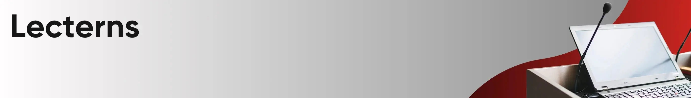 Selection of lecterns featuring different styles and sizes for effective presentation. | Flipcost.com