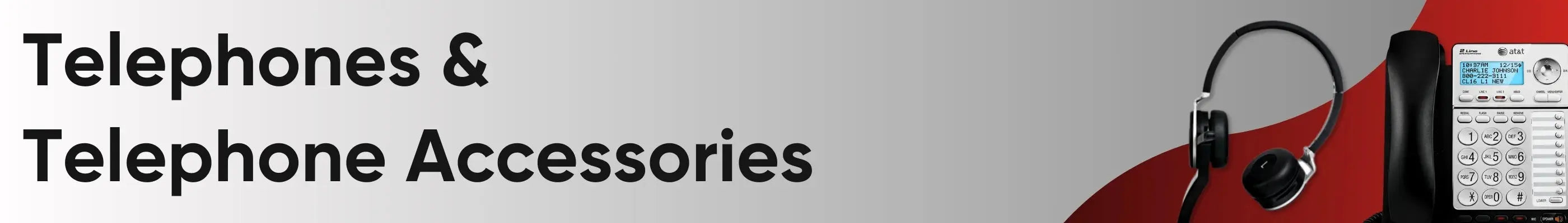 Variety of telephones and accessories including corded and cordless phones, headsets, and phone chargers. Essential items for communication and connectivity in both home and office environments. | Flipcost.com