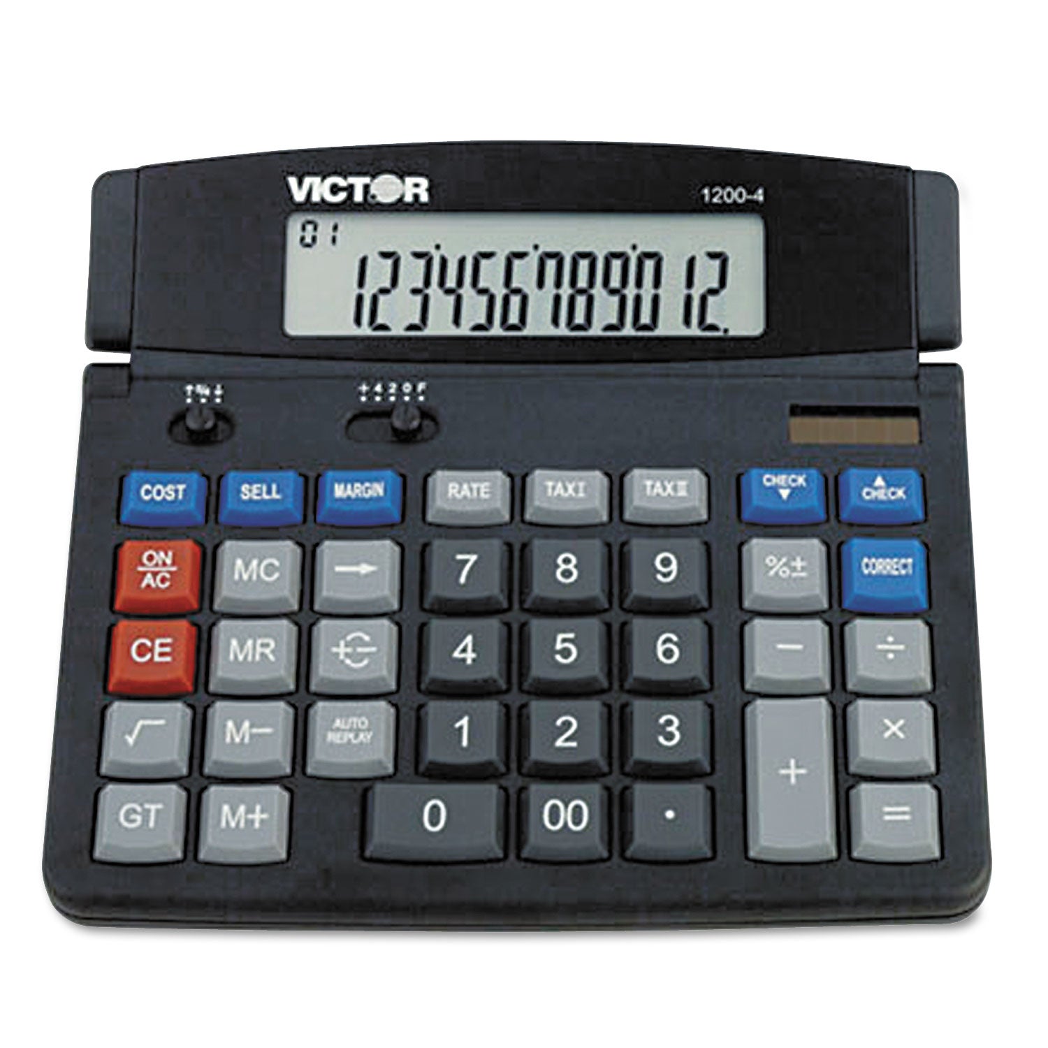 Victor® 1200-4 Business Desktop Calculator, 12-Digit Lcd