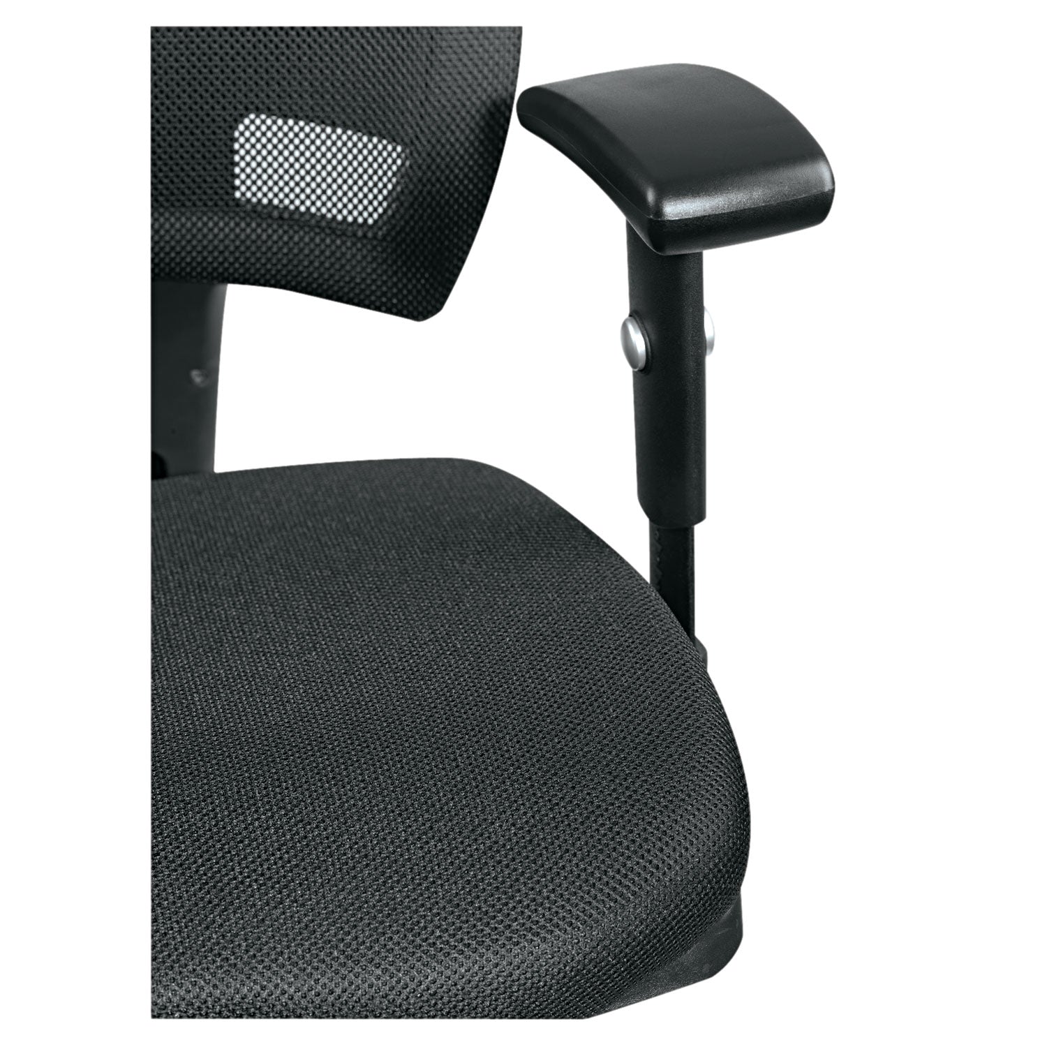 Alera® Alera Epoch Series Fabric Mesh Multifunction Chair, Supports Up To 275 Lb, 17.63" To 22.44" Seat Height, Black
