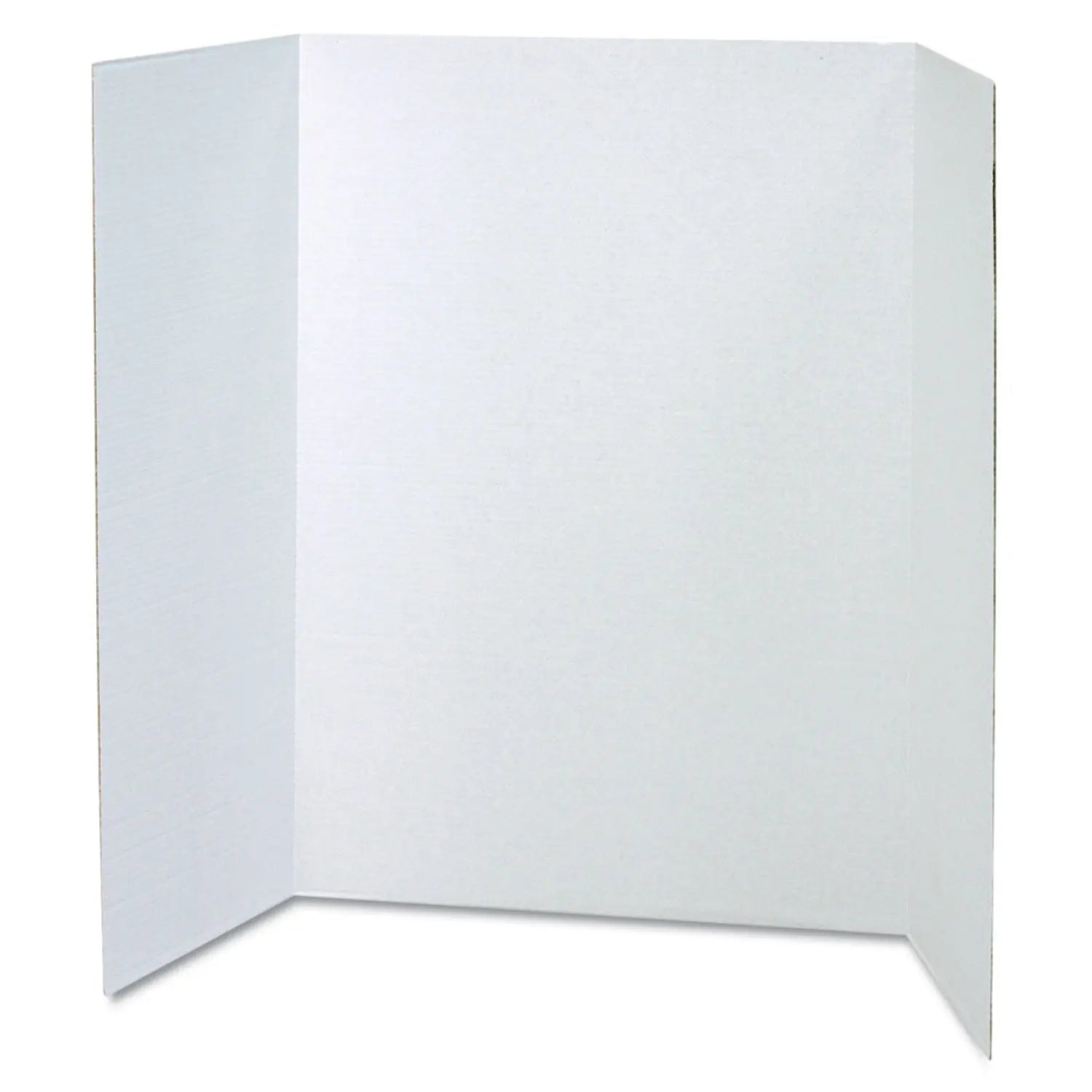 Spotlight Corrugated Presentation Display Boards, 48 x 36, White, 4/Carton Pacon® Flipcost