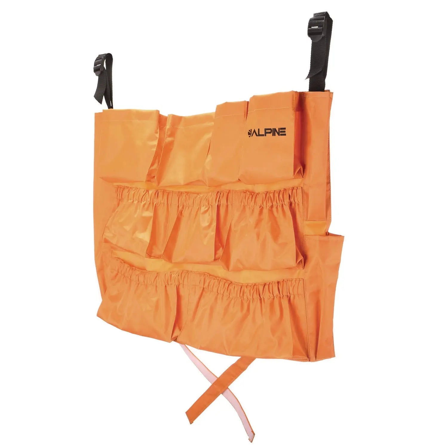 12-Pocket Trash Can Caddy Bag, 12 Compartments, Orange Alpine Industries Flipcost