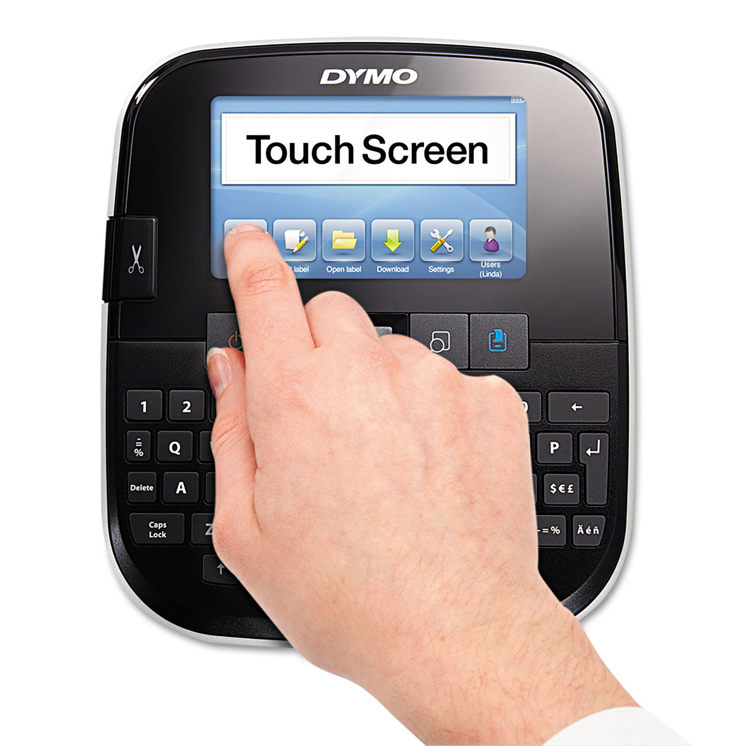 DYMO® Labelmanager 500ts Touchscreen Label Maker, 0.8"/s Print Speed, 6.46 X 7.44 X 3.74