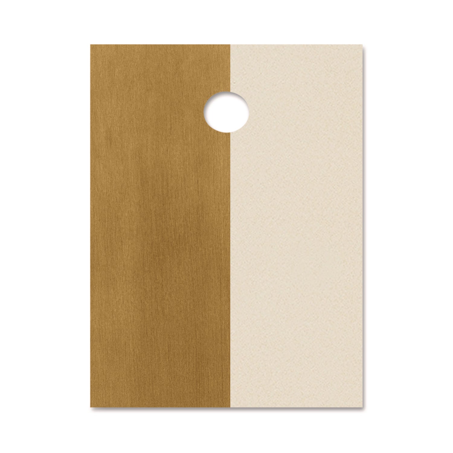 HON® 38000 Series Flush Return, Left, 48w x 24d x 29.5h, Harvest/Putty