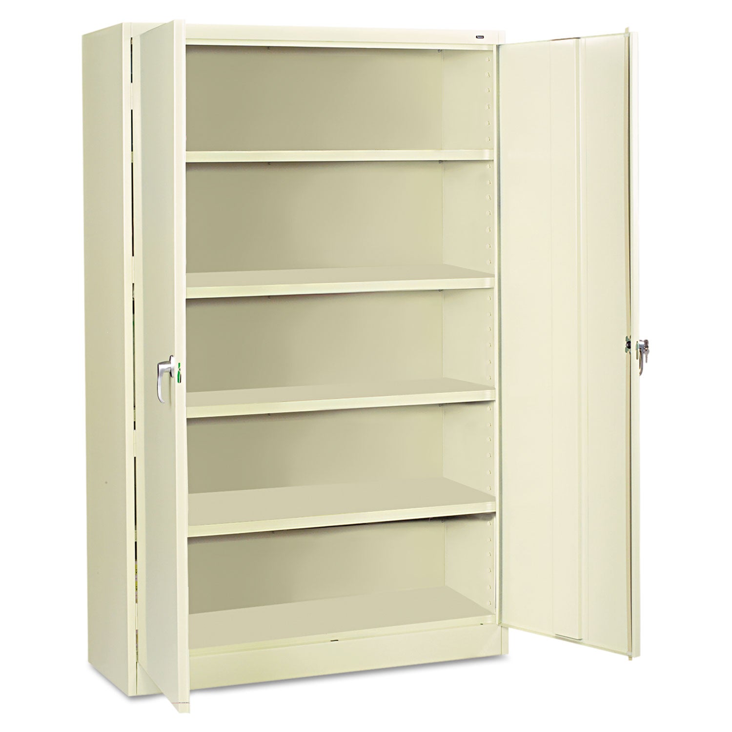 Tennsco Assembled Jumbo Steel Storage Cabinet, 48w X 18d X 78h, Putty