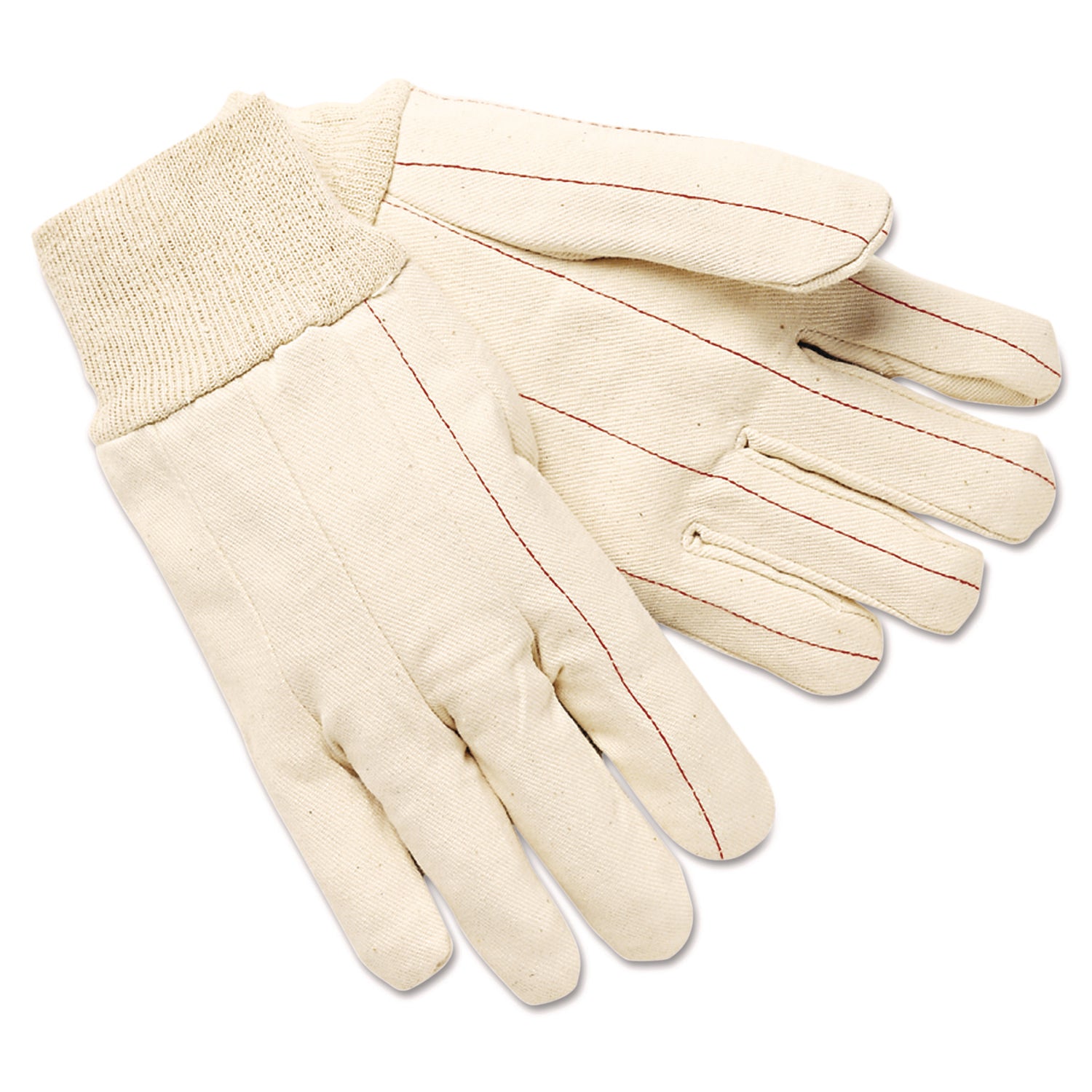MCR™ Safety Double-Palm Hot Mill Gloves, Men's, Cotton, Dozen