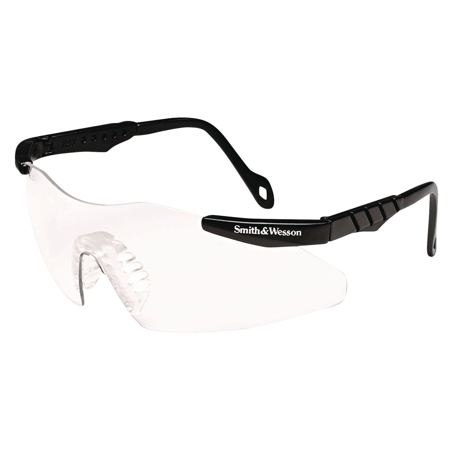 Smith & Wesson® Magnum 3G Safety Eyewear, Black Frame, Clear Lens