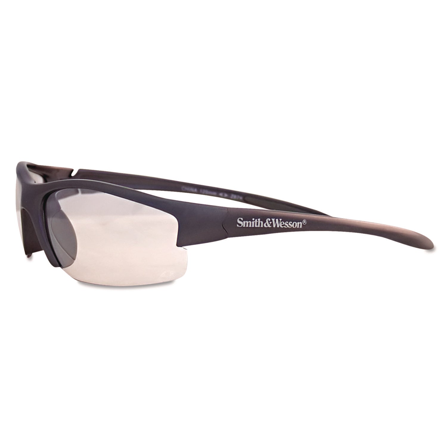 Smith & Wesson® Equalizer Safety Glasses, Gunmetal Frame, Clear Lens