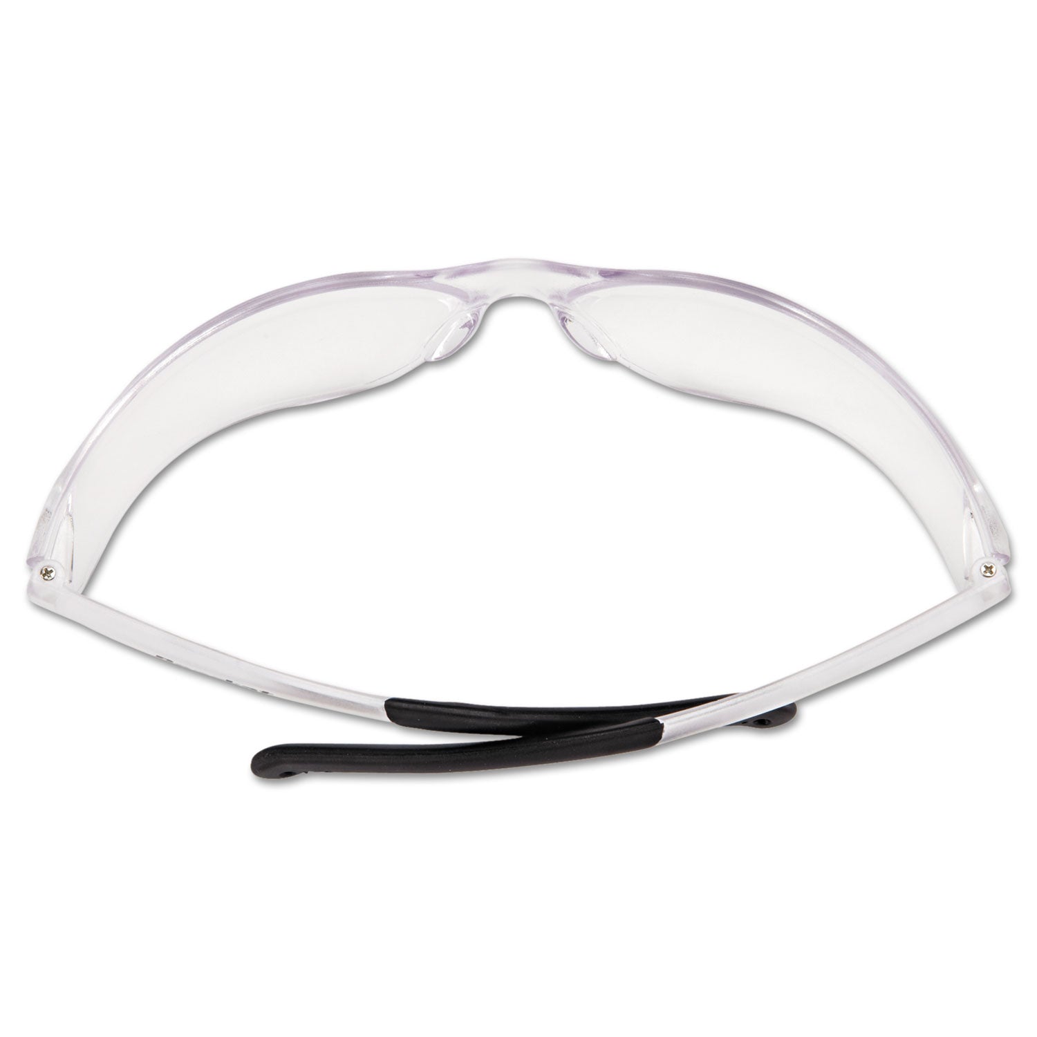 MCR™ Safety Bearkat Safety Glasses, Frost Frame, Clear Lens, 12/box