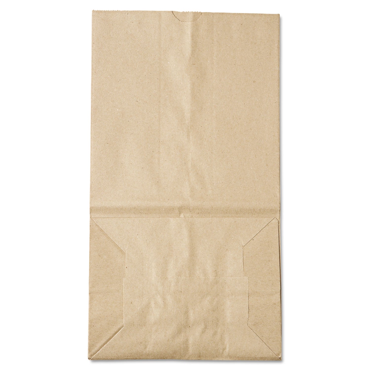 Ross & Wallace Paper Products Grocery Paper Bags, #25 Squat Size, 8.25" x 5.25" x 16.13", Natural, 500/Bundle