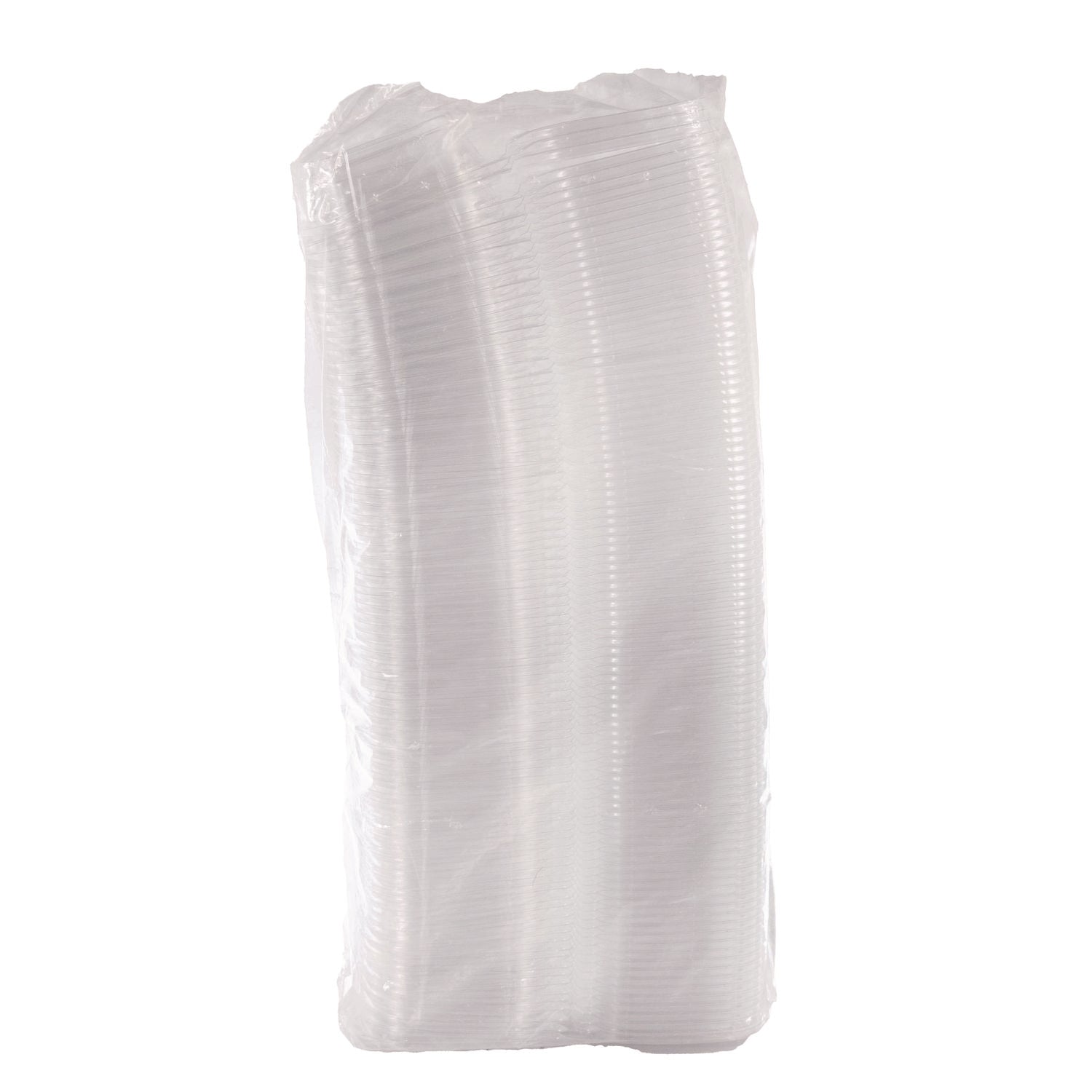 Dart® ClearPac SafeSeal Tamper-Resistant/Evident Containers, Flat Lid, 8 oz, Clear, Plastic, 100/Bag, 2 Bags/Carton