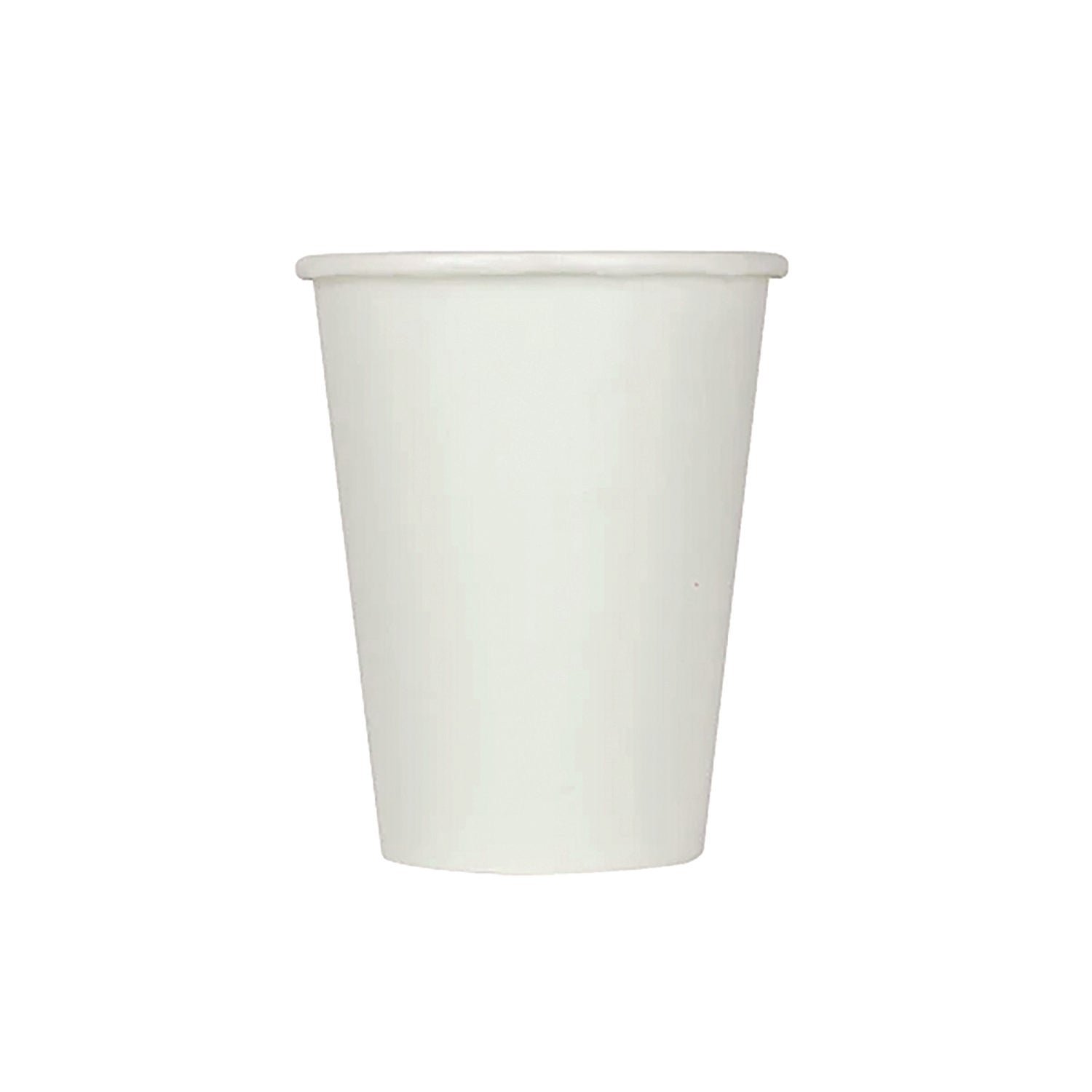 Double Poly Paper Cold Cups, 9 oz, White, 1,000/Carton