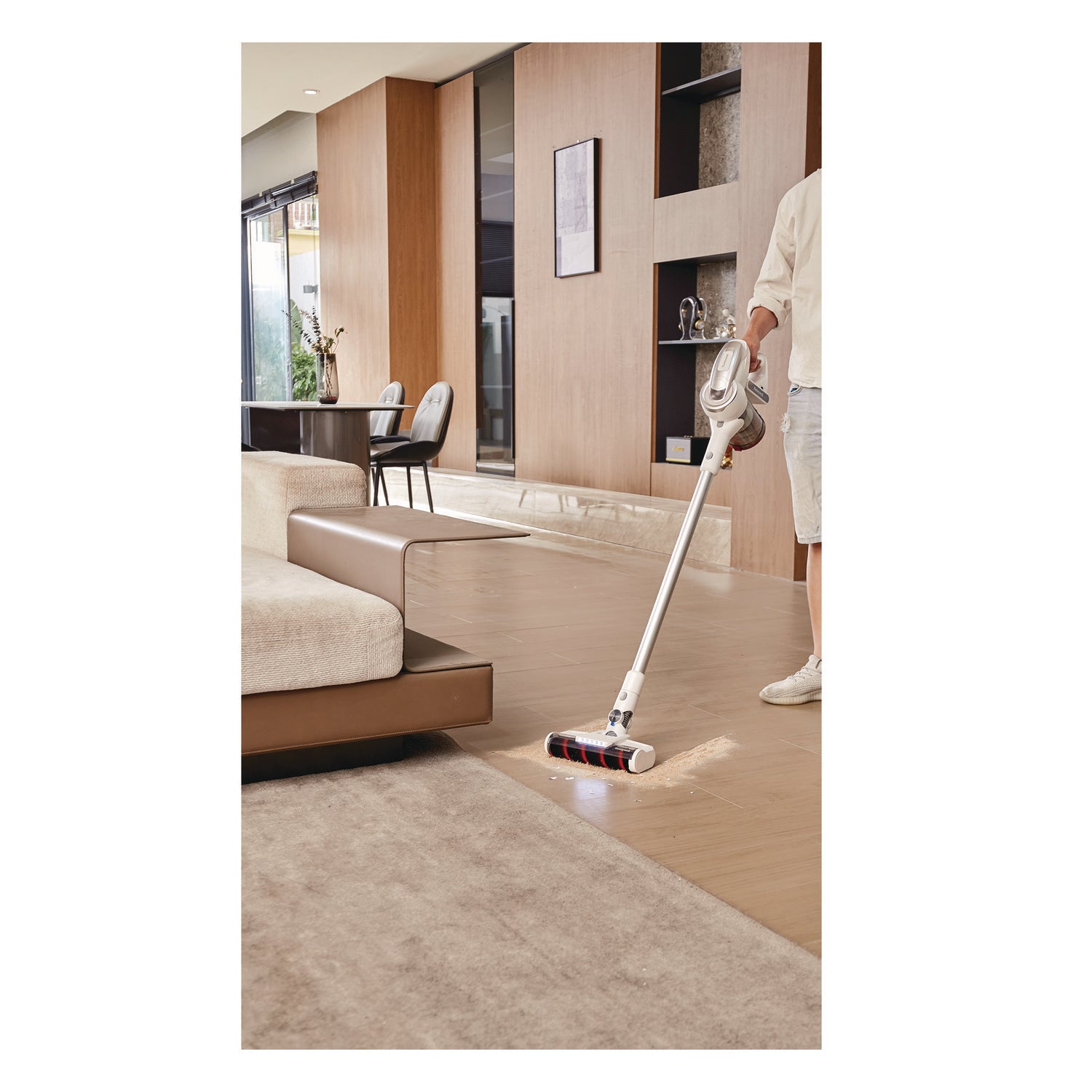 Honeywell Aeromax Elite VC10 Cordless Vacuum, 8.7" Cleaning Path, White