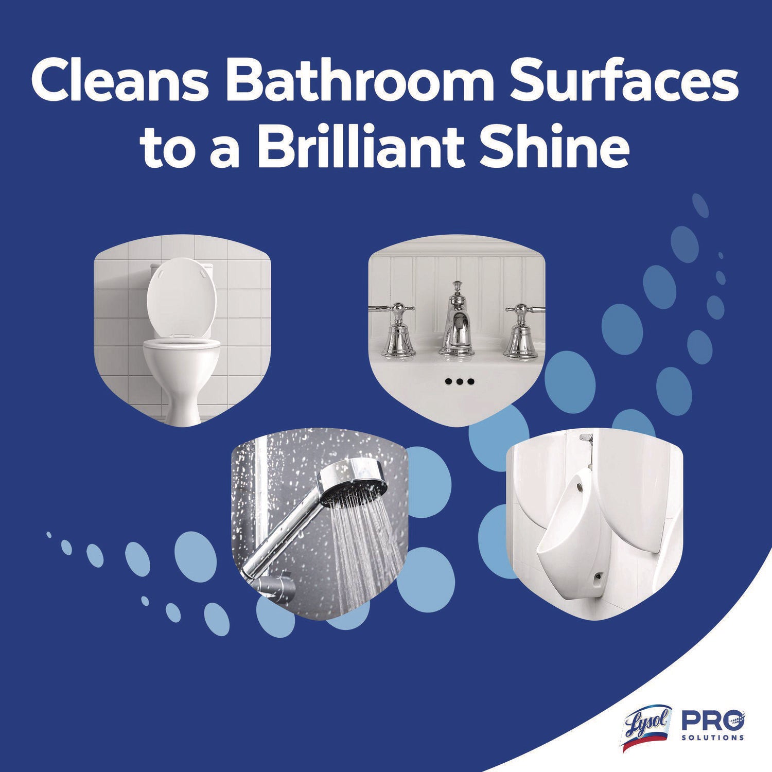 Professional LYSOL® Brand Disinfectant Bathroom Cleaner, 32 Oz Spray Bottle, 12/carton