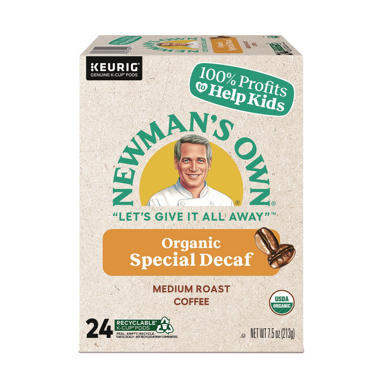 Newman's Own® Organics Special Decaf K-Cups, 96/carton