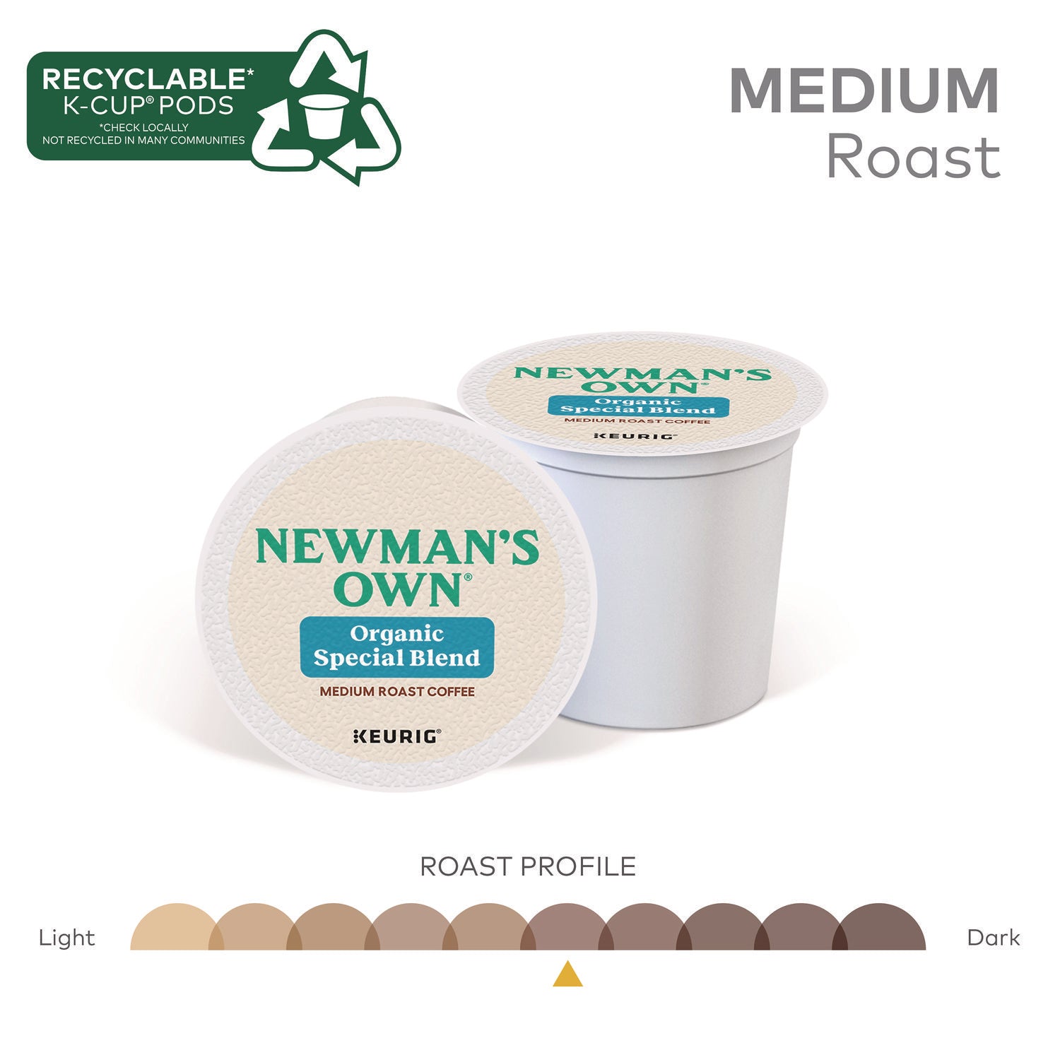 Newman's Own® Organics Special Blend Coffee K-Cups, 96/Carton
