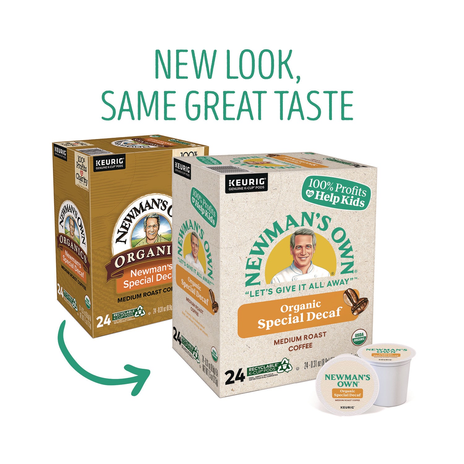 Newman's Own® Organics Special Decaf K-Cups, 96/carton
