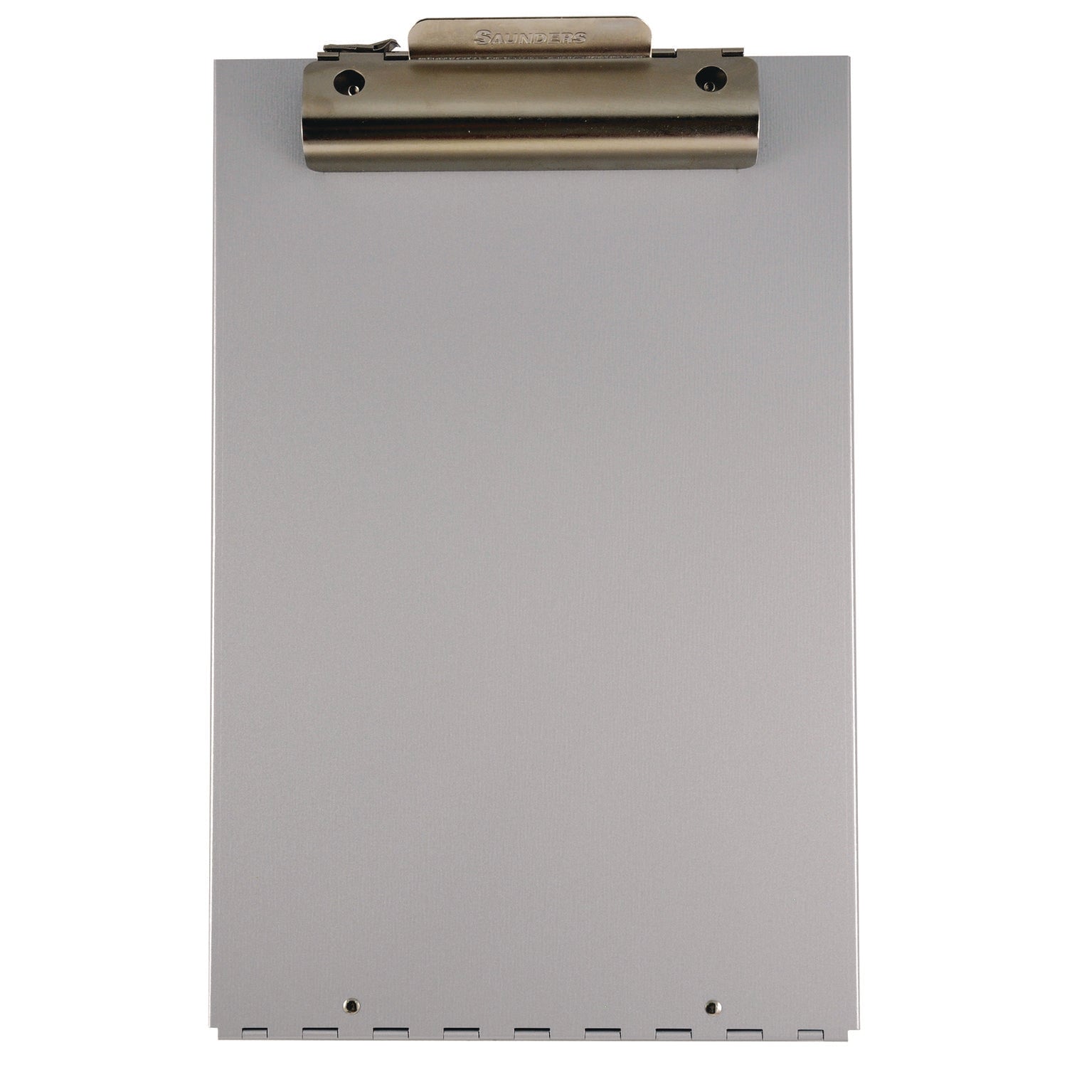 Saunders Cruiser Mate Aluminum Storage Clipboard, 1.5" Clip Capacity, Holds 8.5 x 11 Sheets, Silver