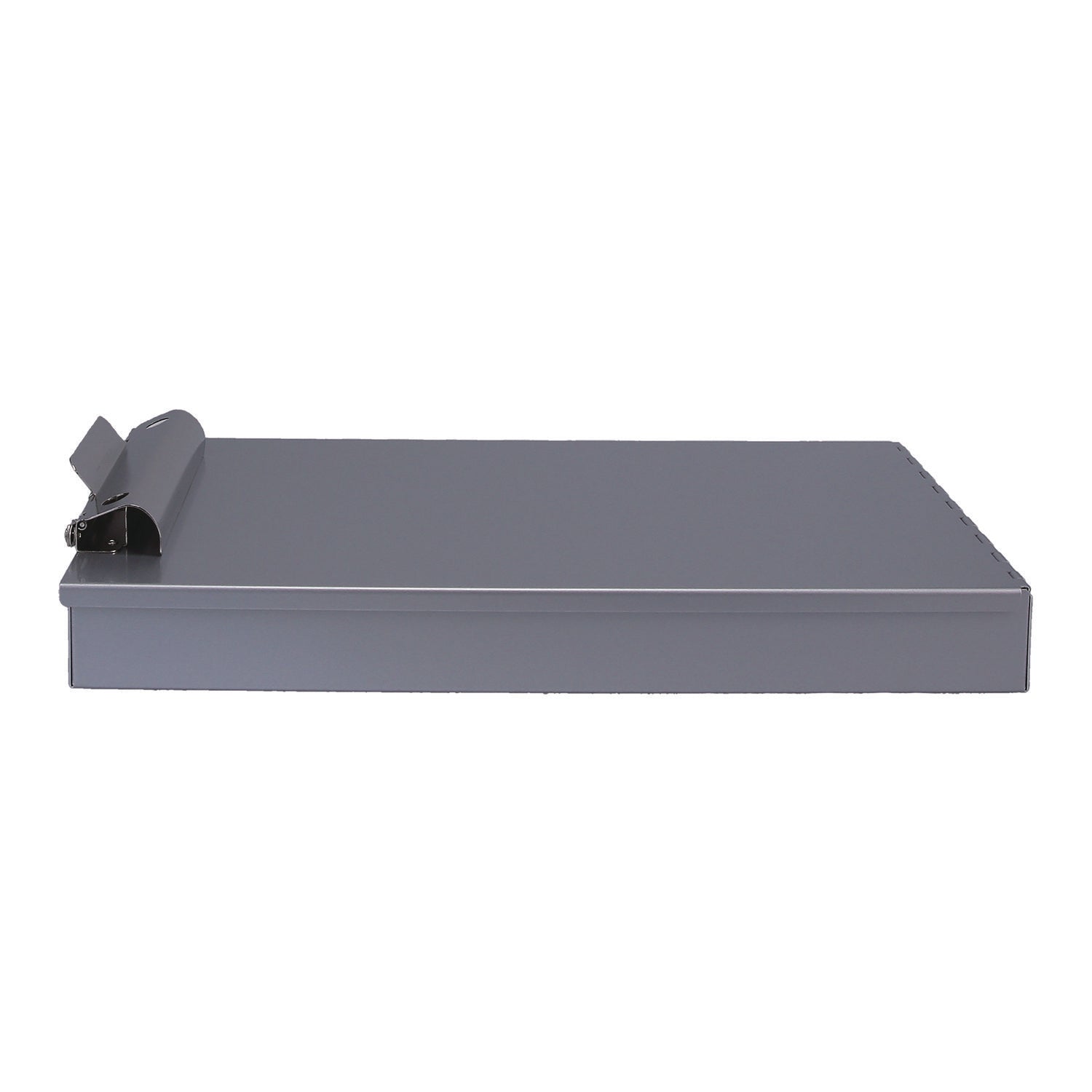 Saunders Redi-Rite Aluminum Storage Clipboard, 1" Clip Capacity, Holds 8.5 x 11 Sheets, Silver