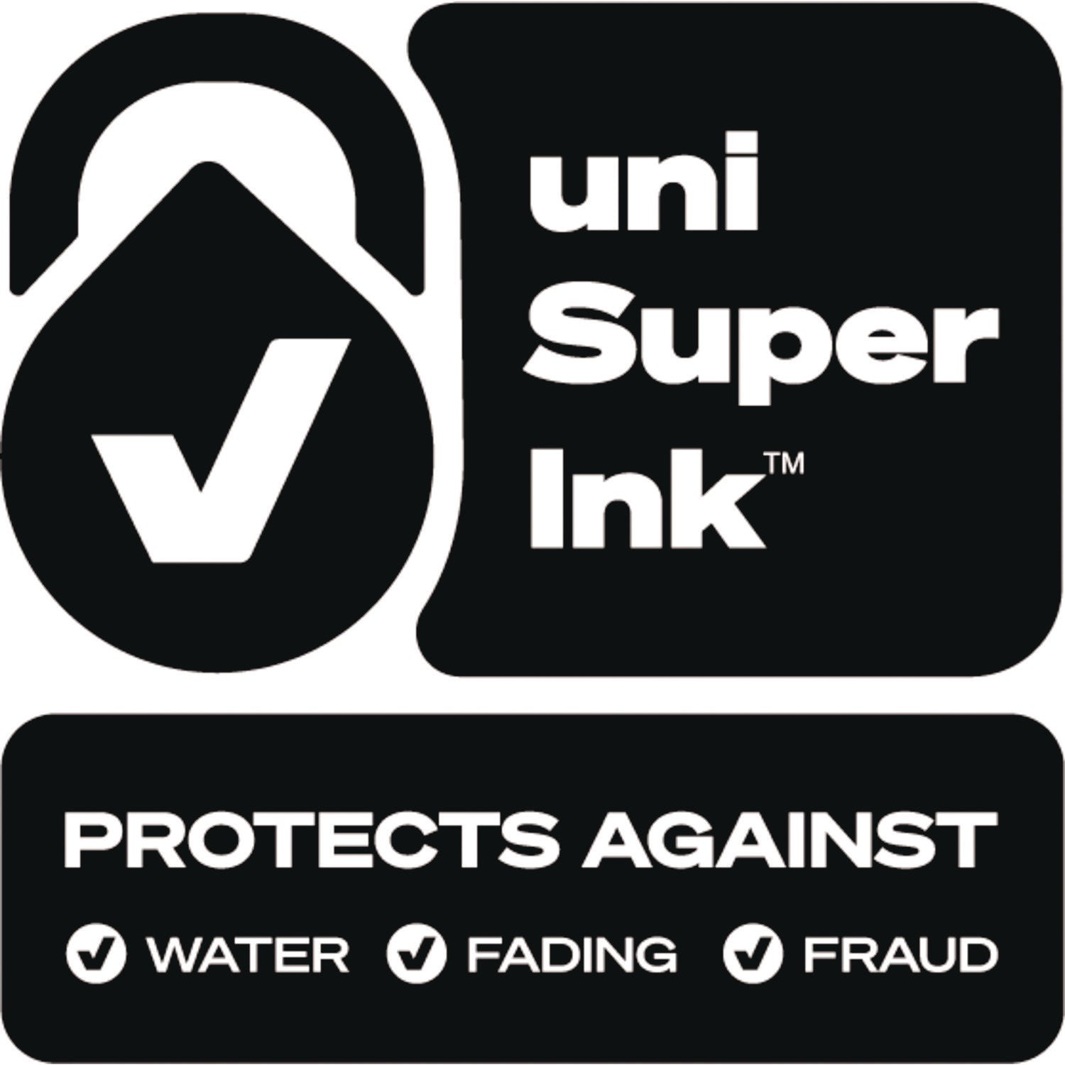 uniball® 207 Impact Gel Pen, Stick, Bold 1 mm, Blue Ink, Silver/Black/Blue Barrel