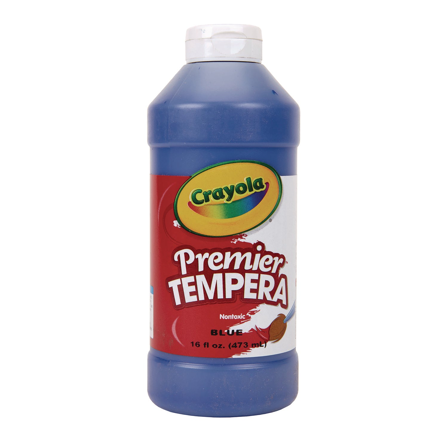 Crayola® Premier Tempera Paint, Blue, 16 Oz Bottle