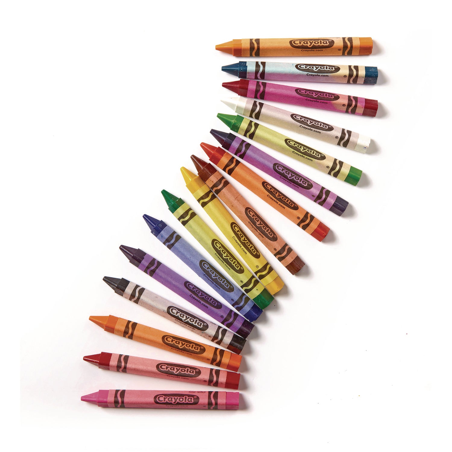 Crayola® Classpack Triangular Crayons, 16 Colors, 256/carton