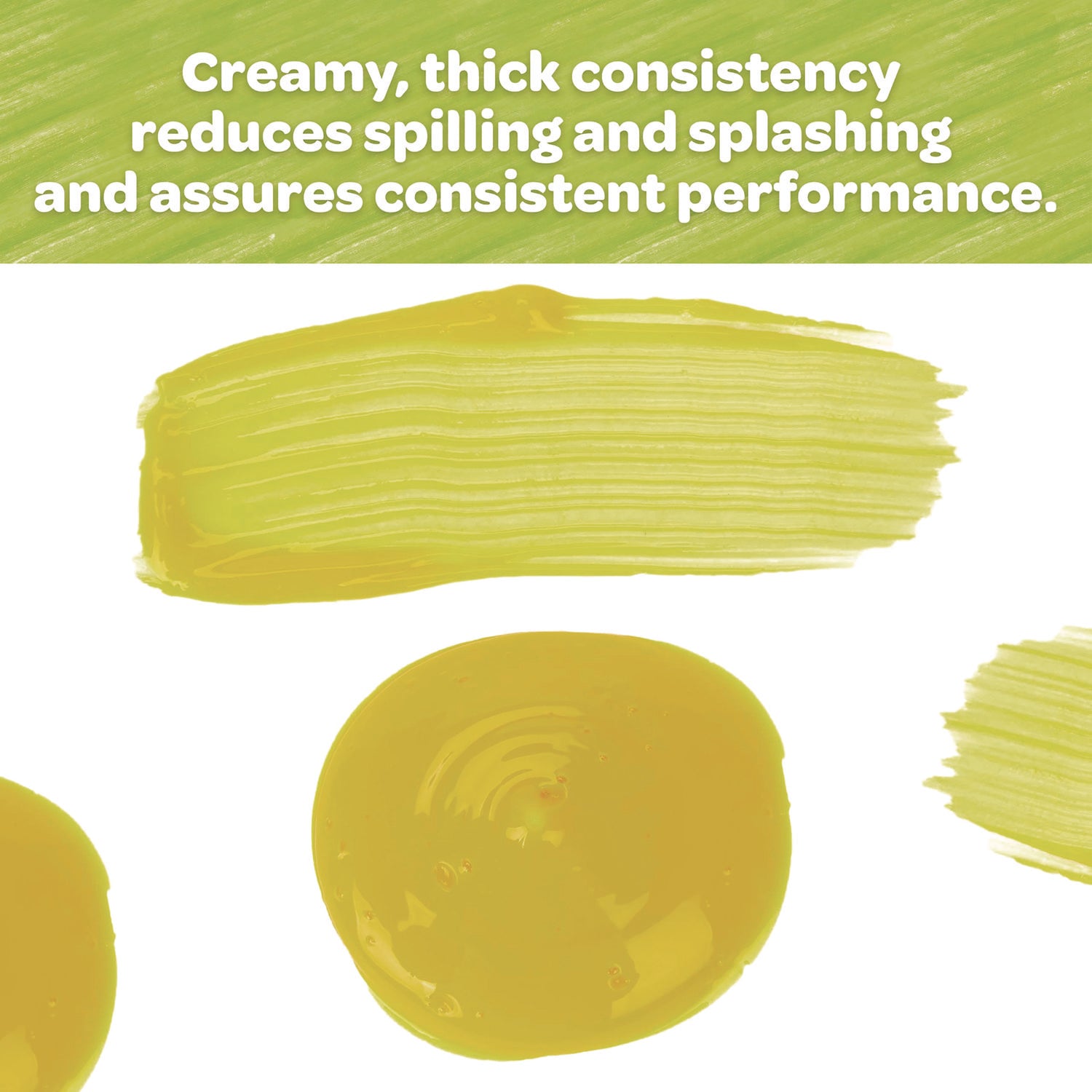 Crayola® Artista Ii Washable Tempera Paint, Yellow, 32 Oz Bottle