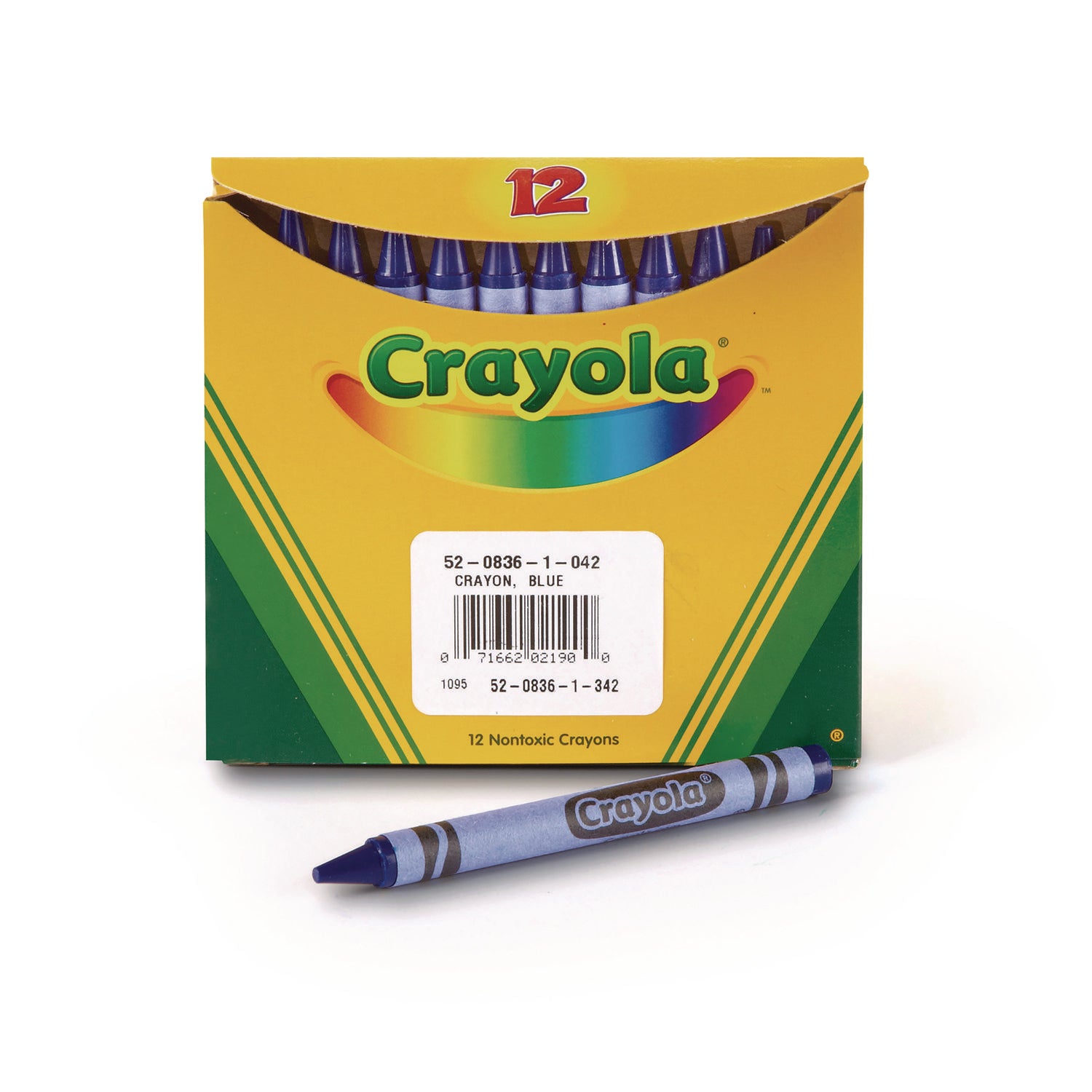 Crayola® Bulk Crayons, Blue, 12/box