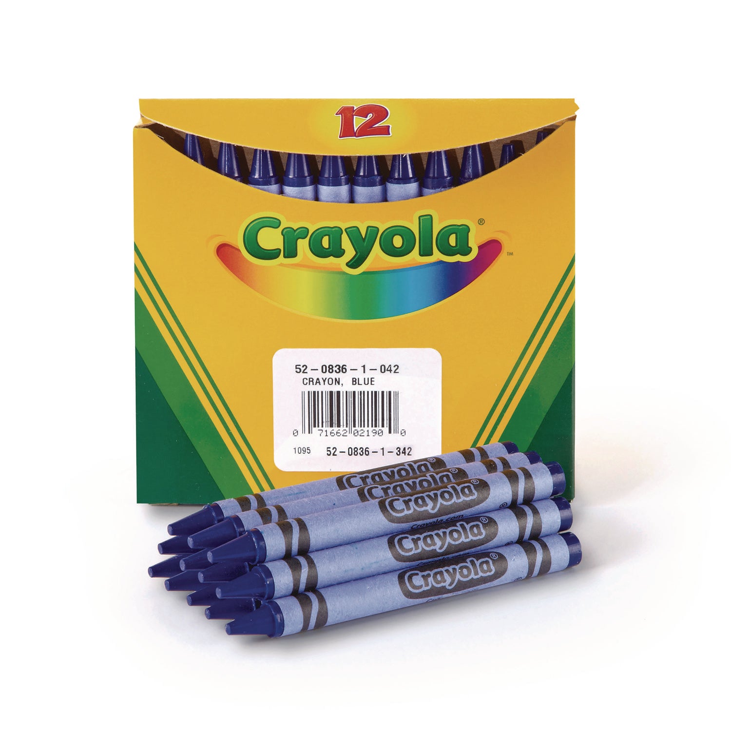 Crayola® Bulk Crayons, Blue, 12/box