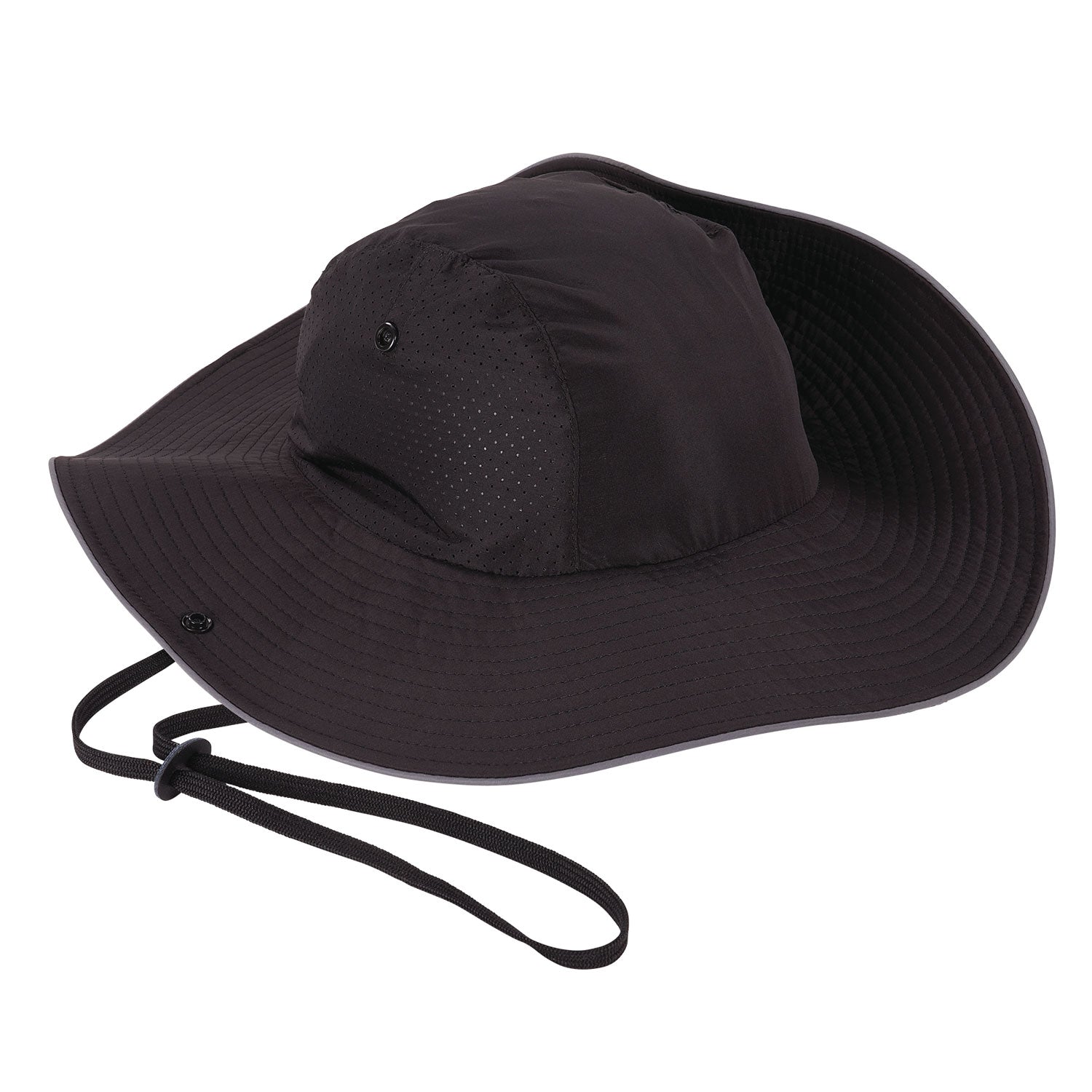 ergodyne® Skullerz 8957 Lightweight Ranger Hat and Bump Cap Insert, X-Large/2X-Large, Black