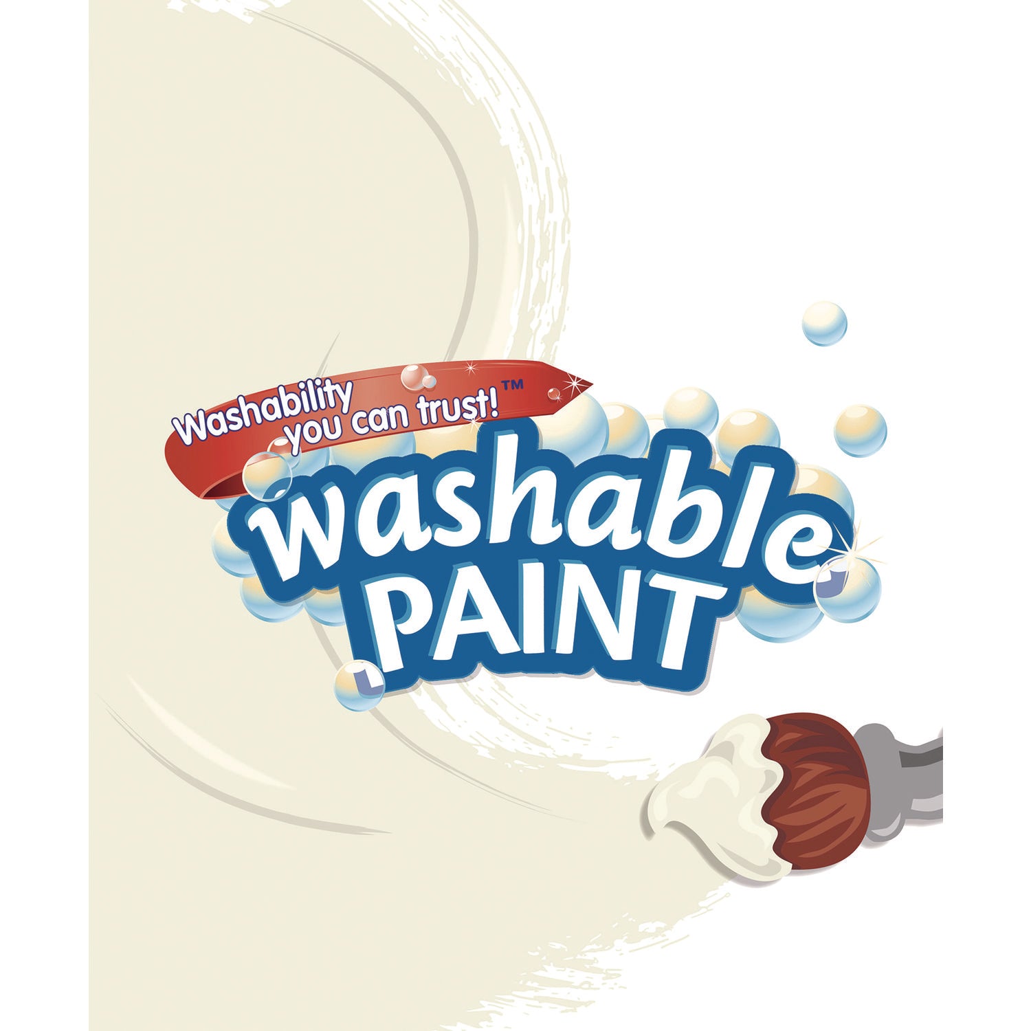 Crayola® Artista Ii Washable Tempera Paint, White, 32 Oz Bottle