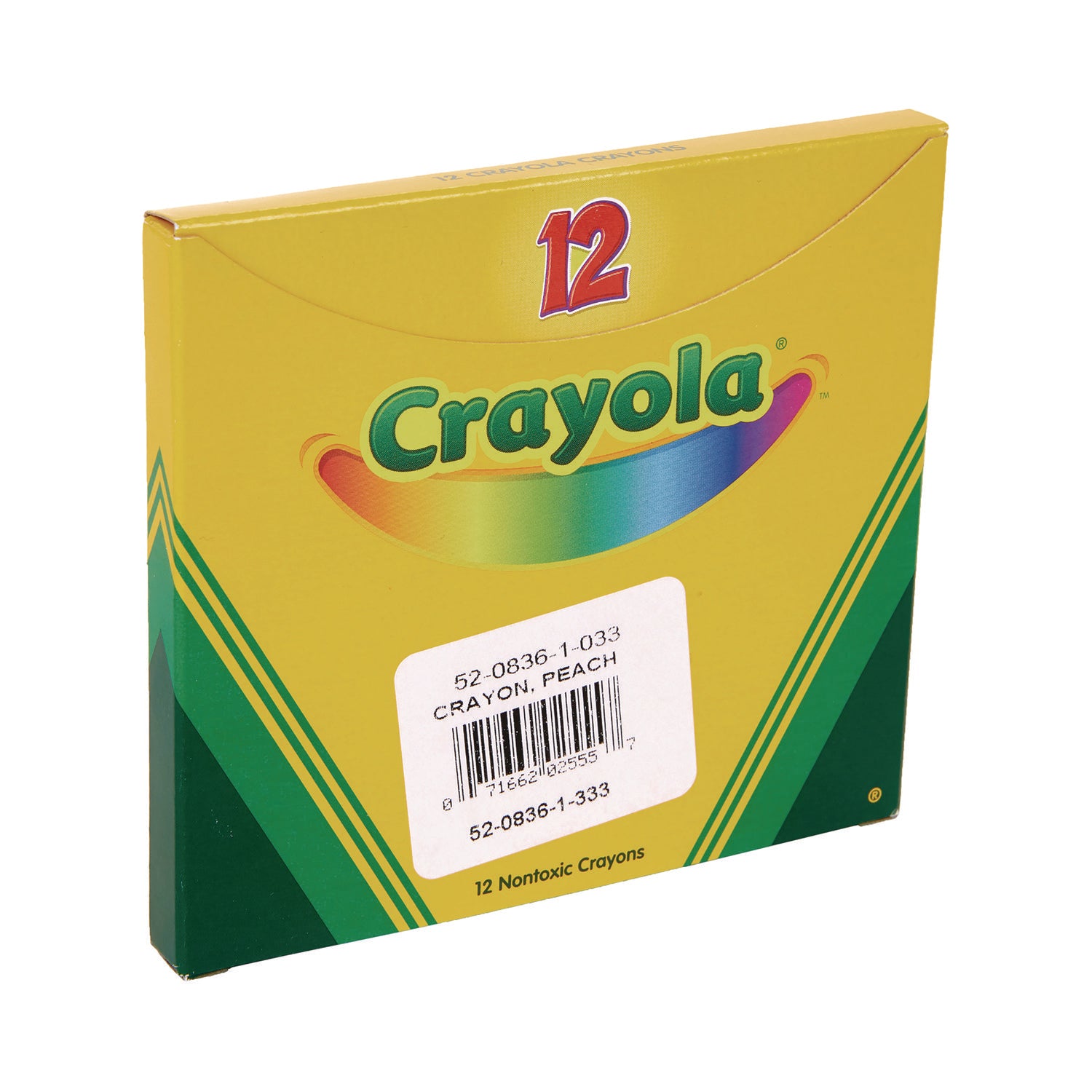 Crayola® Bulk Crayons, Peach, 12/box