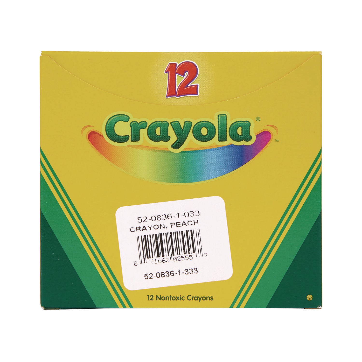 Crayola® Bulk Crayons, Peach, 12/box
