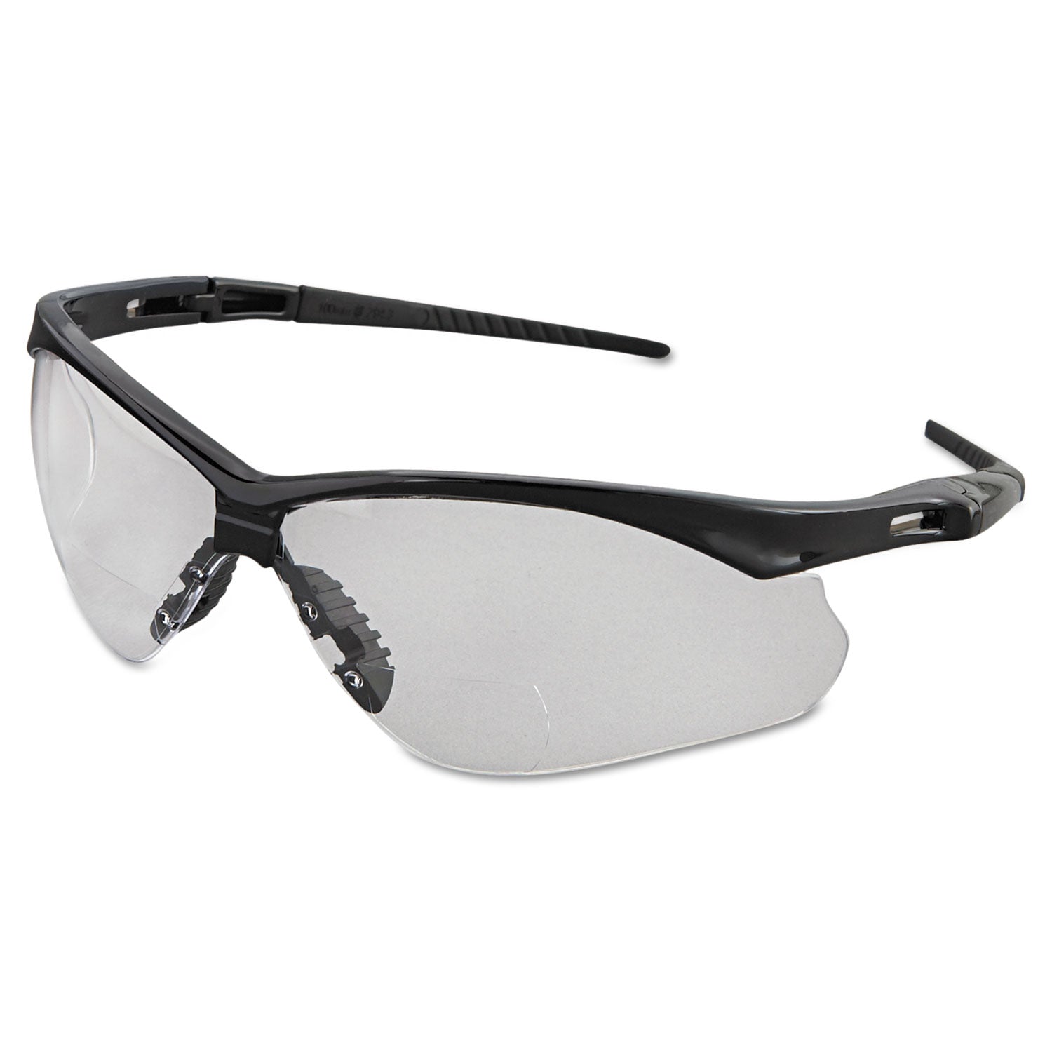 KleenGuard™ V60 Nemesis Rx Reader Safety Glasses, Black Frame, Clear Lens, +2.0 Diopter Strength