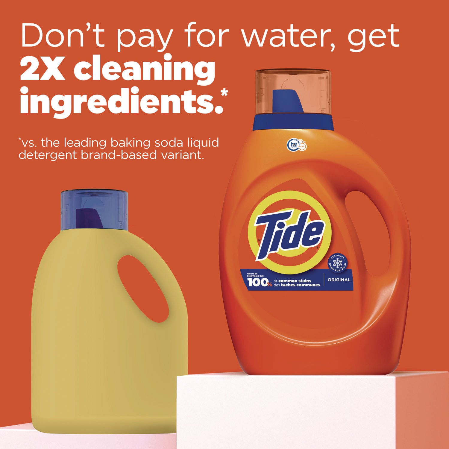 Tide® HE Liquid Tide Laundry Detergent, 32 Loads, 42 oz Bottle, 6/Carton