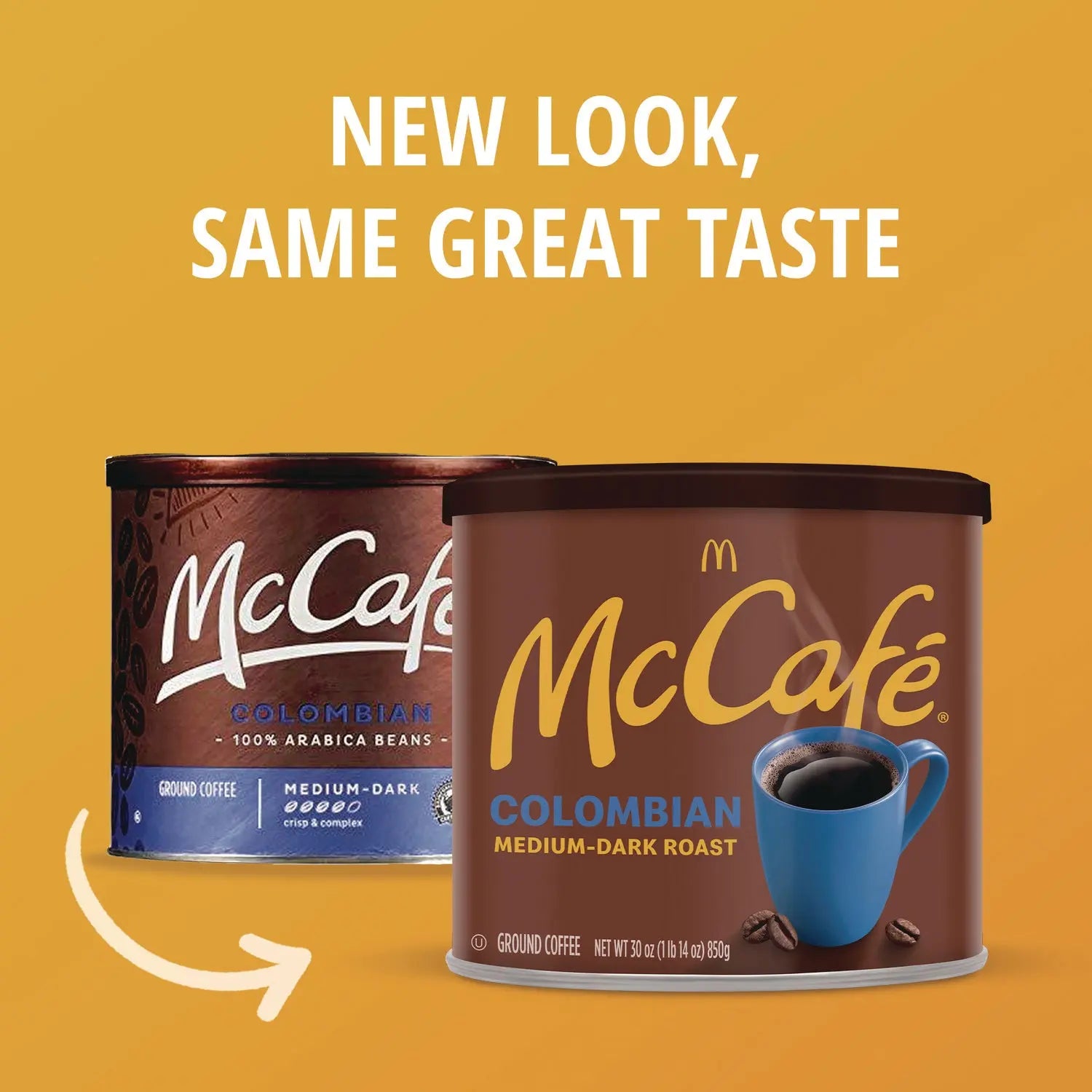 Ground Coffee, Colombian, 30 oz Can McCafe® Flipcost