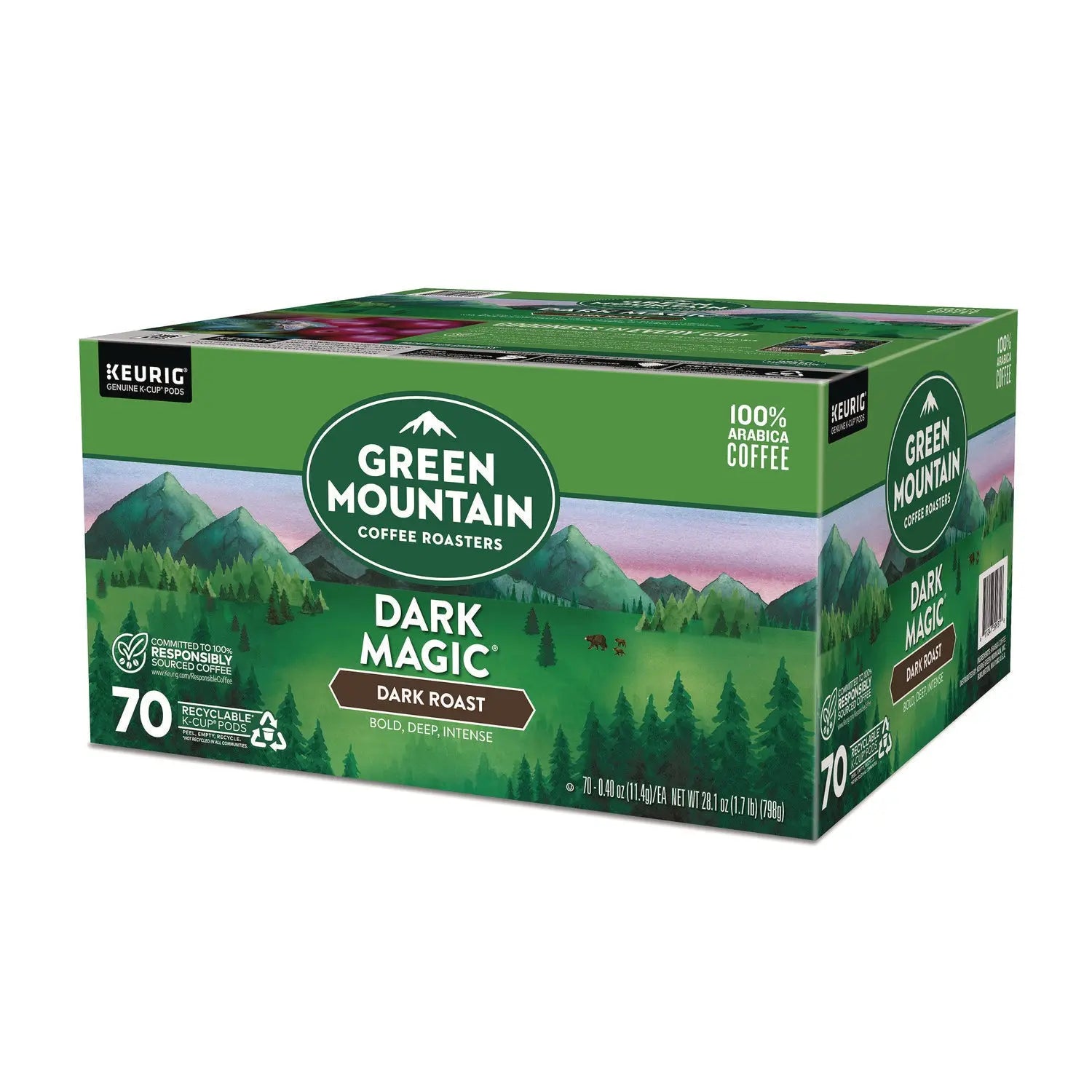 Dark Magic Extra Bold Coffee K-Cups, Regular, 70/Box Green Mountain Coffee® Flipcost