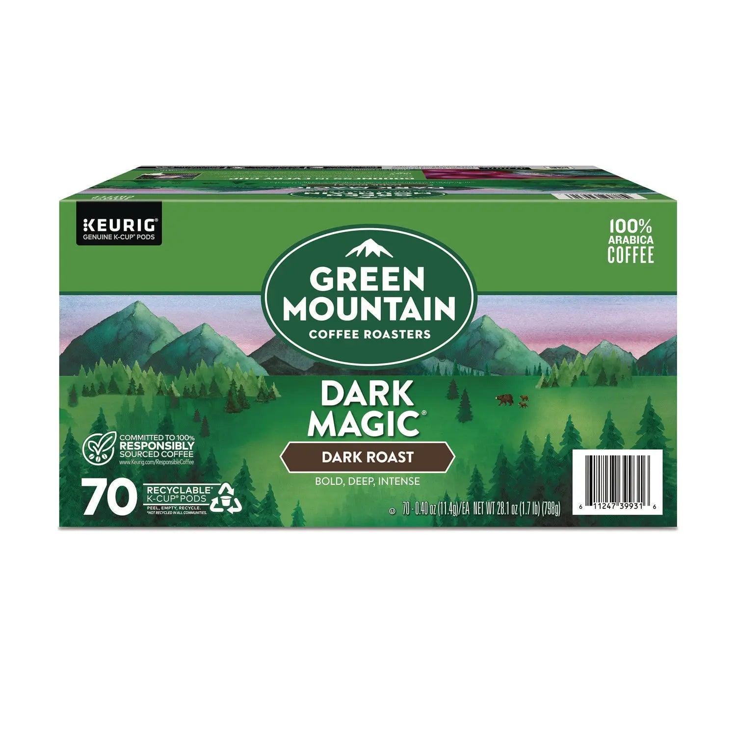 Dark Magic Extra Bold Coffee K-Cups, Regular, 70/Box Green Mountain Coffee® Flipcost