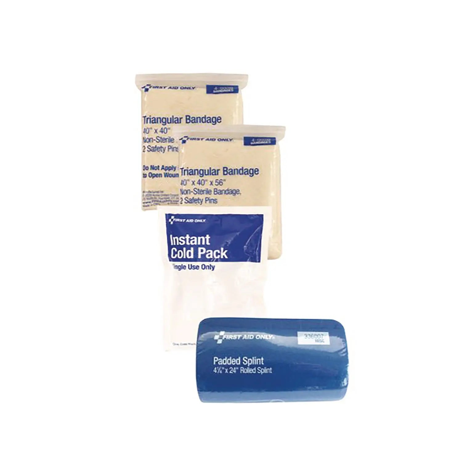 9-Piece CPR and Sprains Treatment Pack, 9 Pieces, Resealable Plastic Bag First Aid Only™ Flipcost