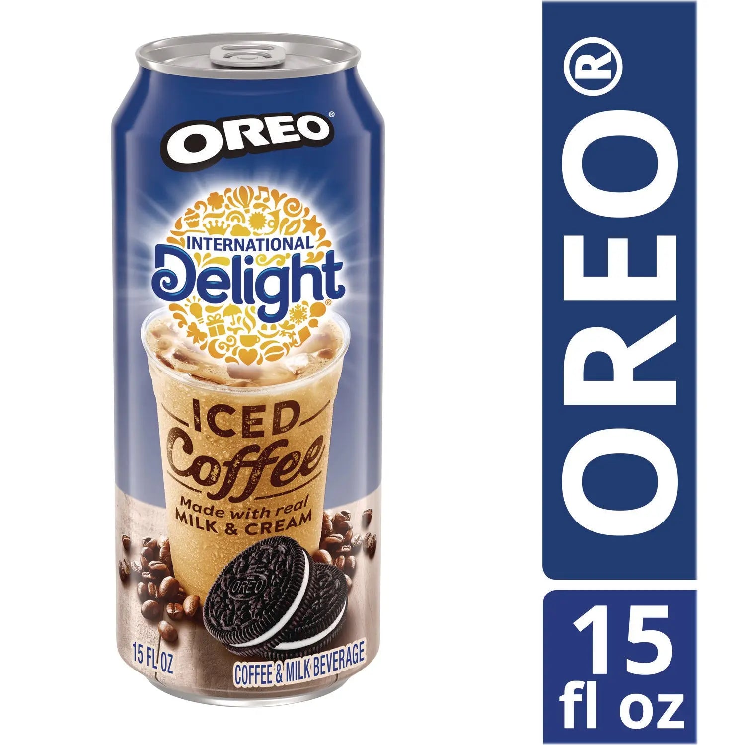 Iced Coffee, Oreo, 15 oz Can, 12/Carton International Delight® Flipcost