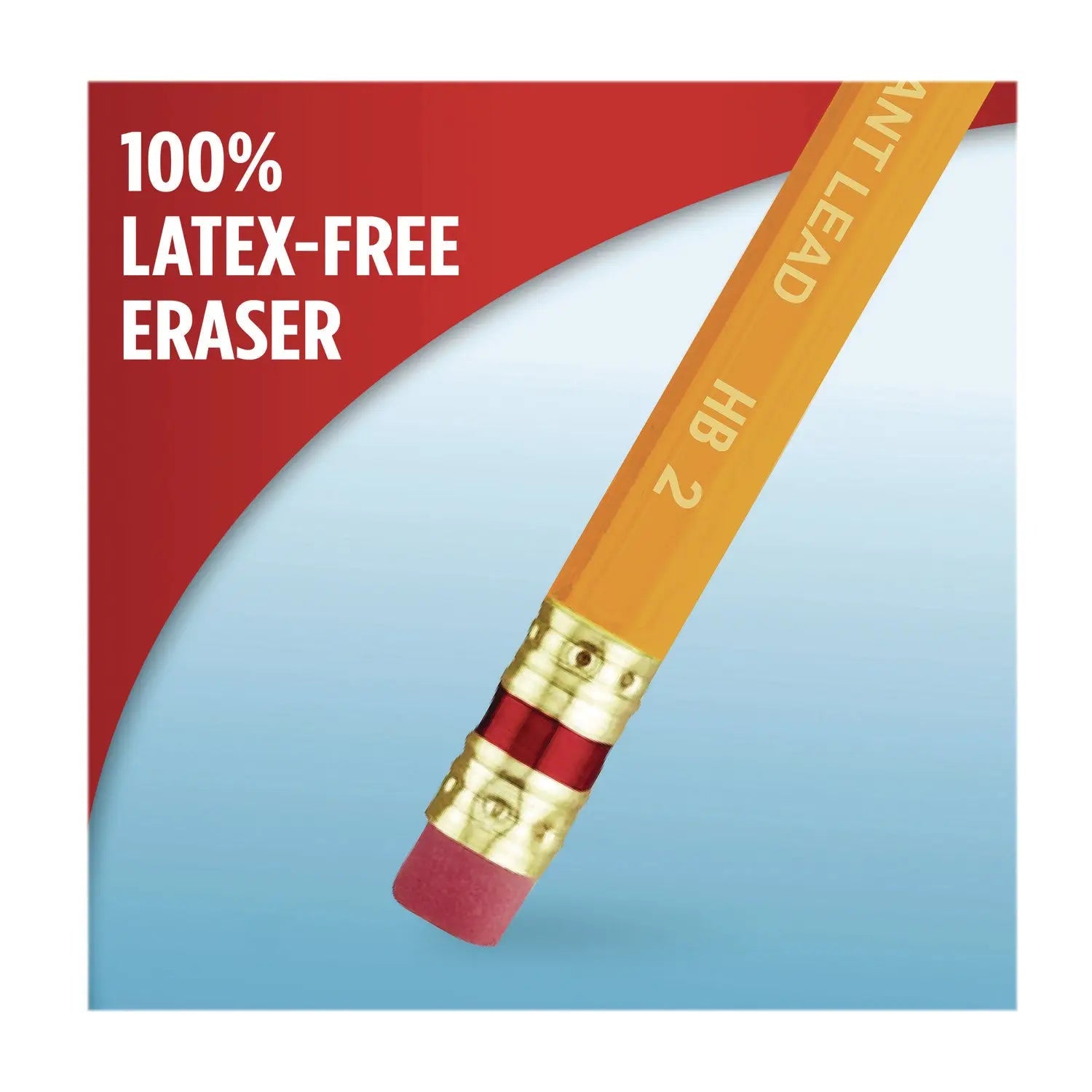 EverStrong #2 Pencils, HB (#2), Black Lead, Yellow Barrel, 72/Box Paper Mate® Flipcost