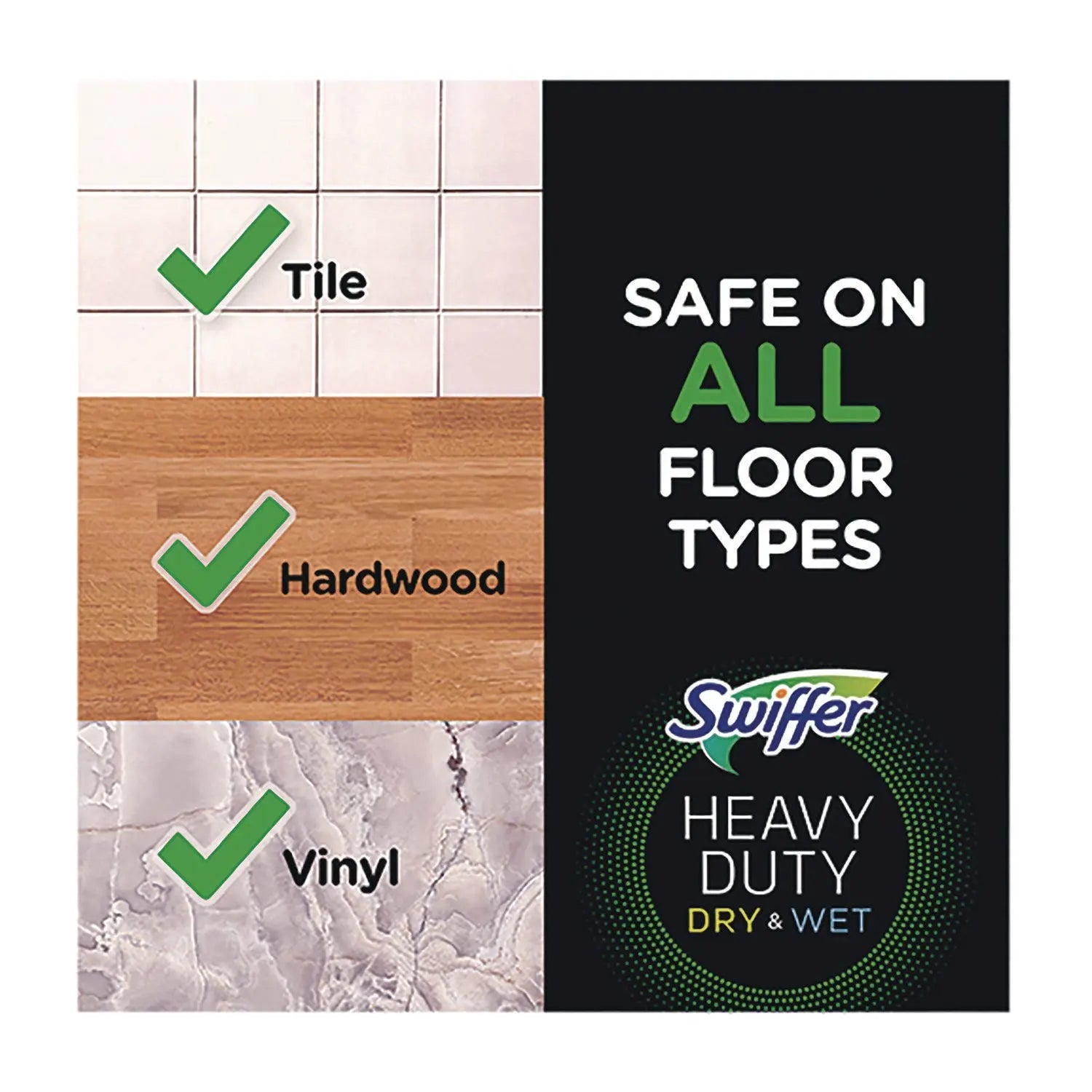 Heavy-Duty Wet Refill Cloths, 8 x 10, Gain Original Scent, White, 10 Cloths/Tub Swiffer® Flipcost