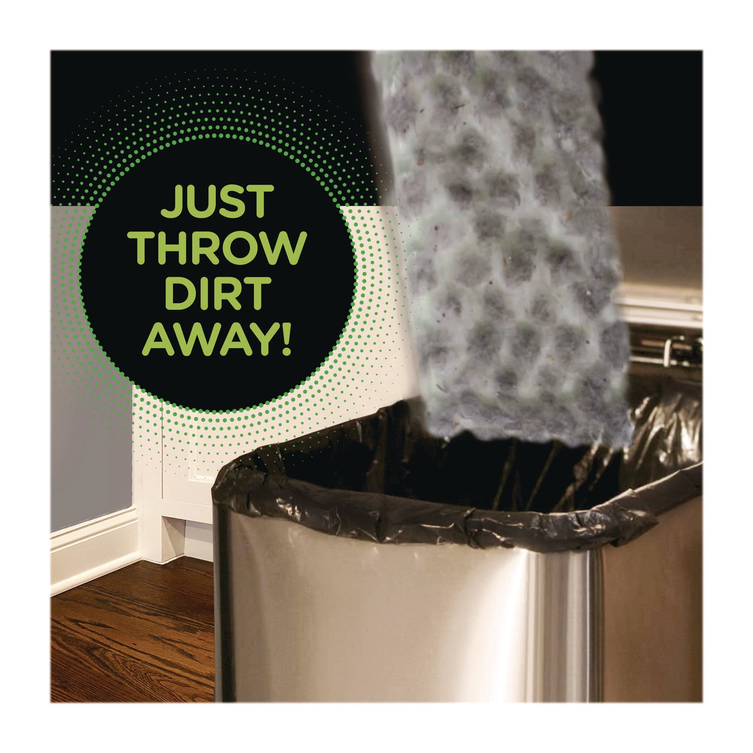 Swiffer® Heavy-Duty Dry Refill Cloths, 7.8 x 10.3, Gain Original Scent, White, 20 Cloths/Box