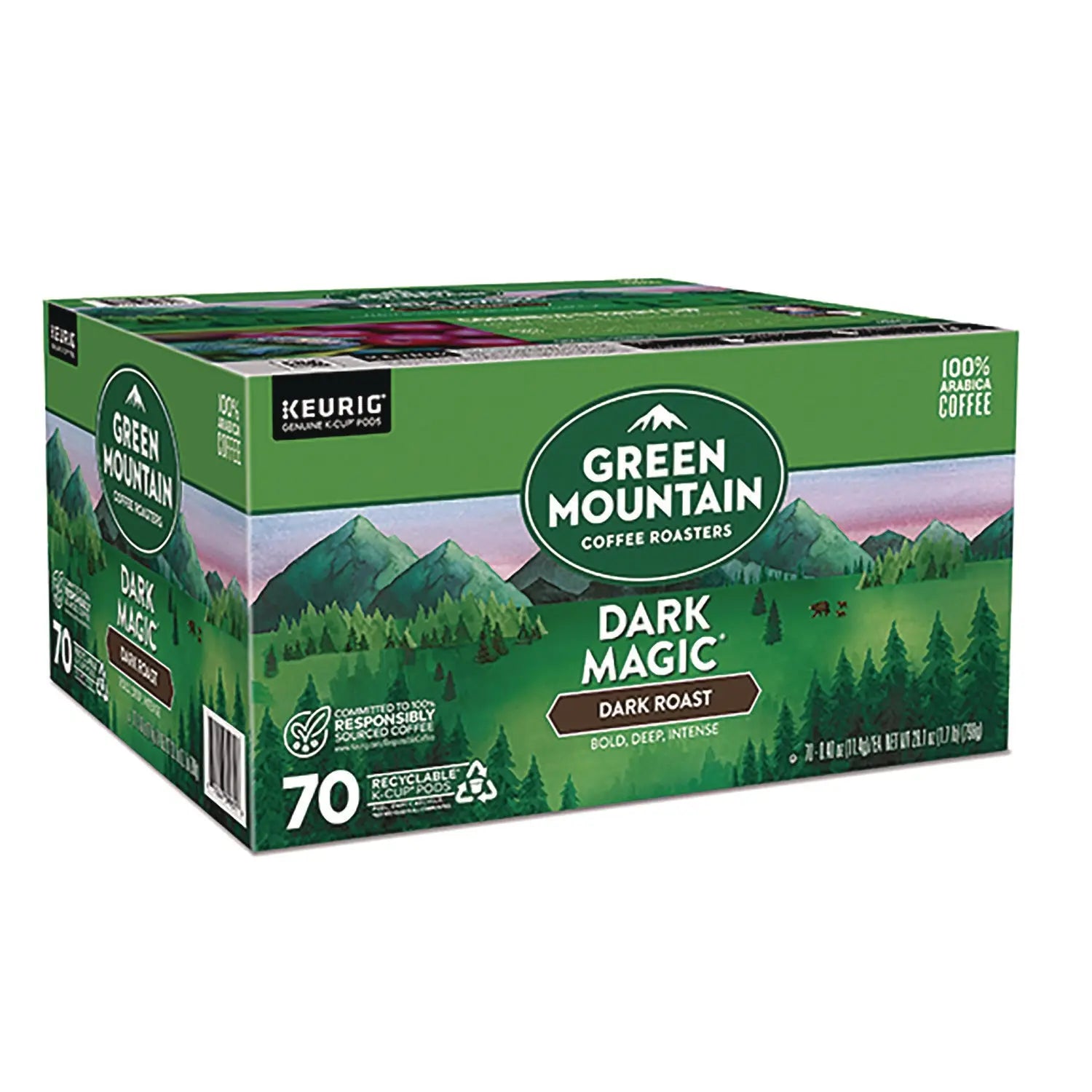 Dark Magic Extra Bold Coffee K-Cups, Regular, 70/Box Green Mountain Coffee® Flipcost