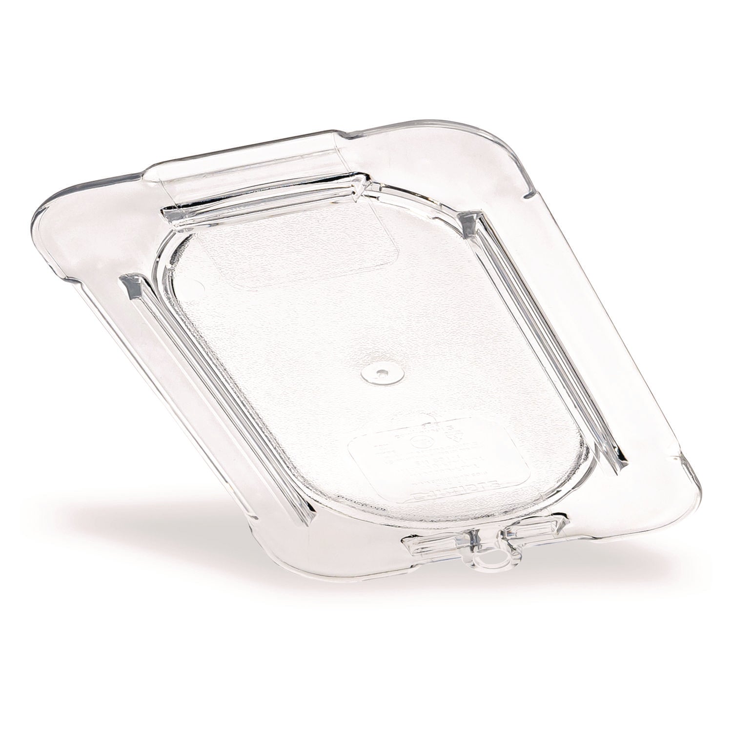 StorPlus Polycarbonate Flat Universal Lid, 4.31 x 6.88 x 0.44, Clear, Plastic