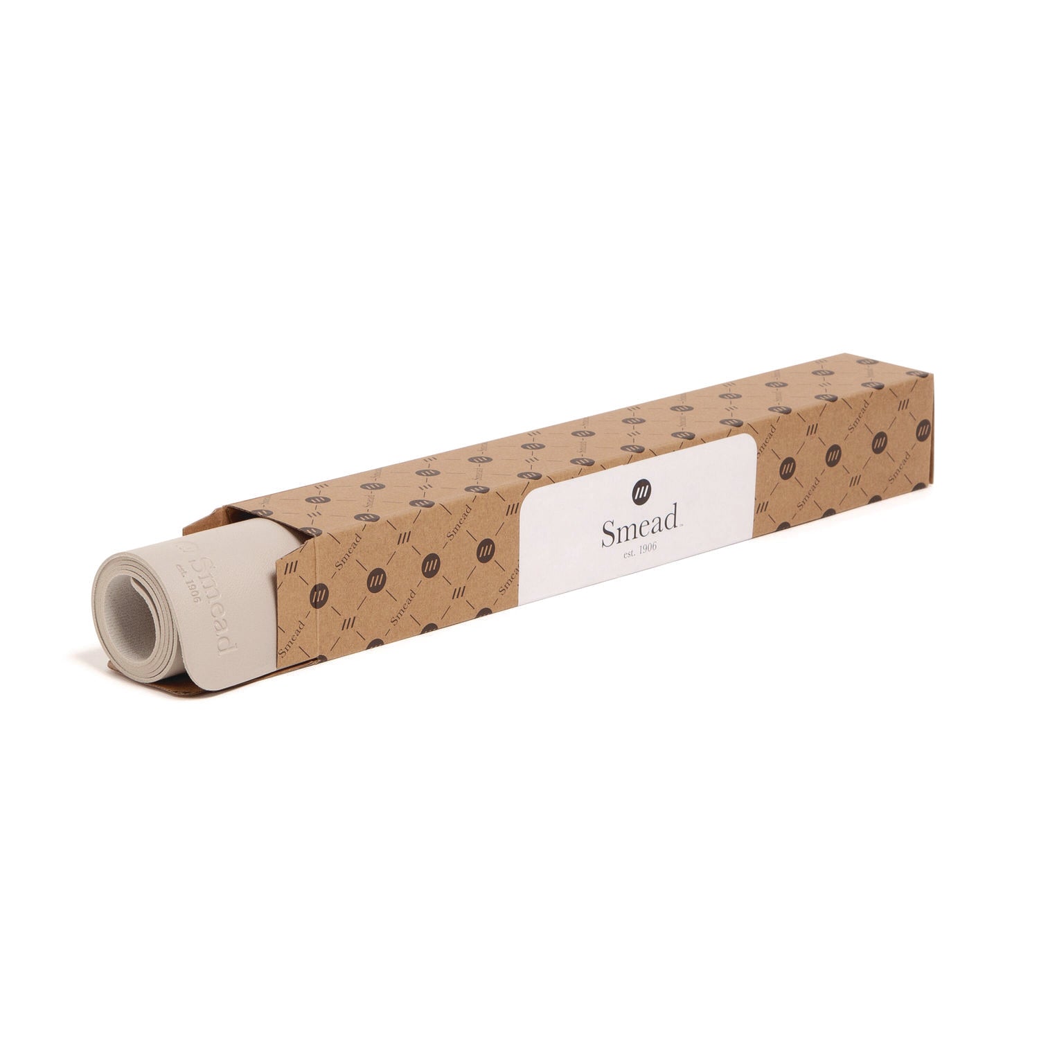 Smead Vegan Leather Desk Pads, 23.6 x 13.7, SandStone