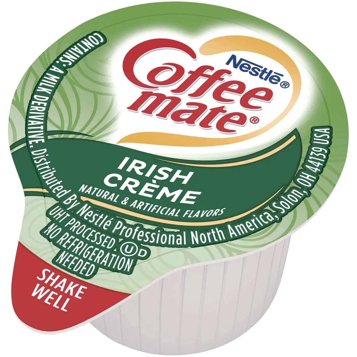 Liquid Coffee Creamer, Irish Creme, 0.38 oz Mini Cups, 50/Box Coffee mate® Flipcost