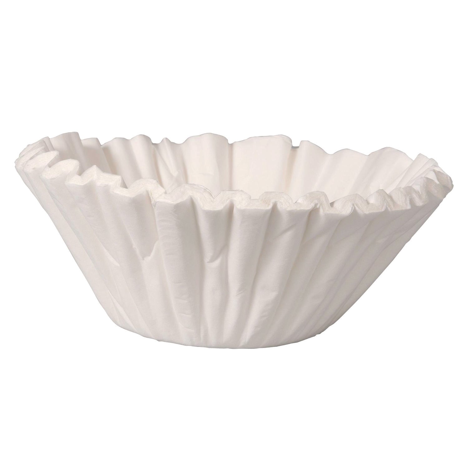 BUNN® Commercial Coffee Filters, 6 Gal Urn Style, Flat Bottom, 36/cluster, 7 Clusters/carton
